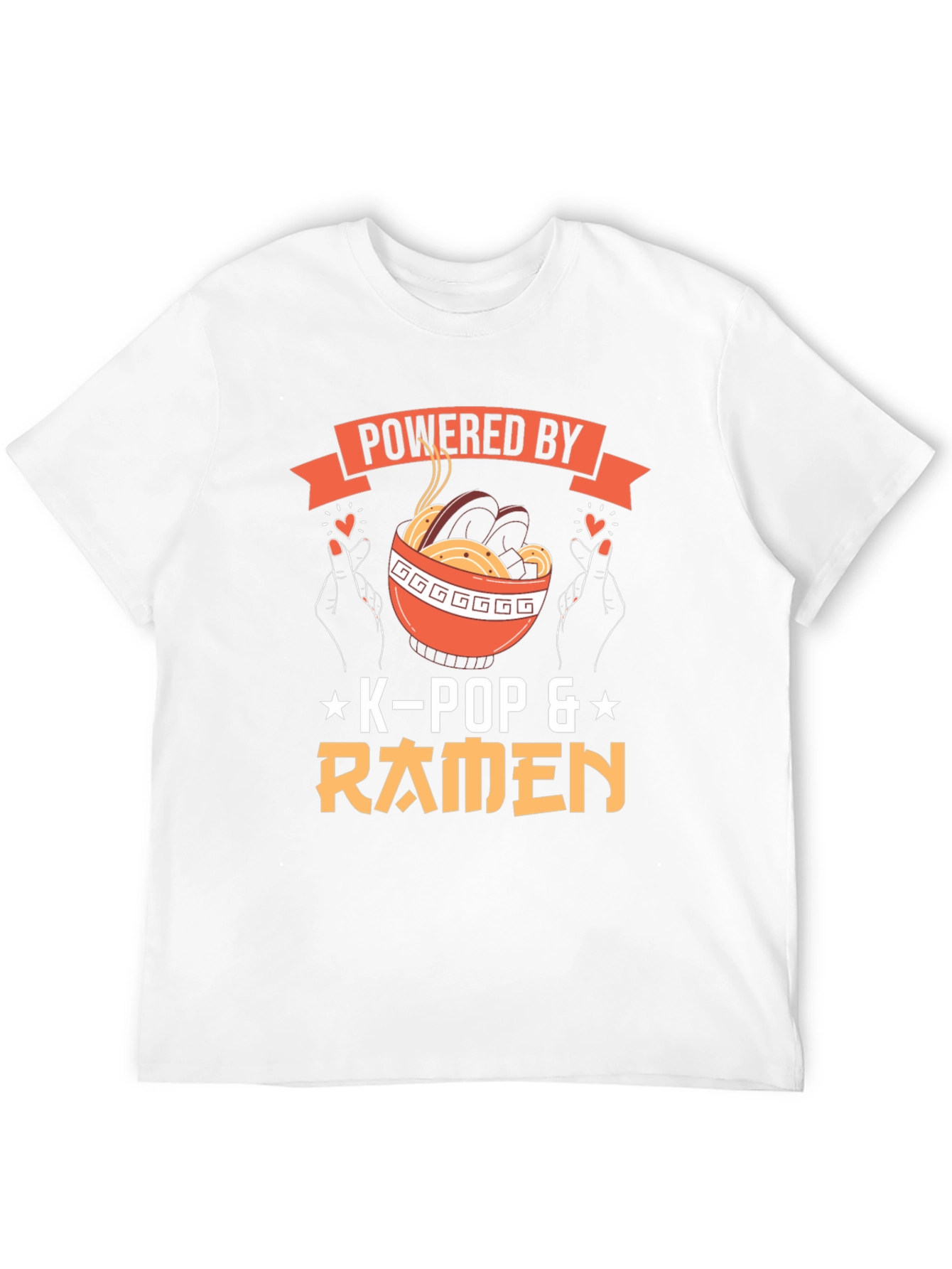 Powered by K-Pop & Ramen T-Shirt
