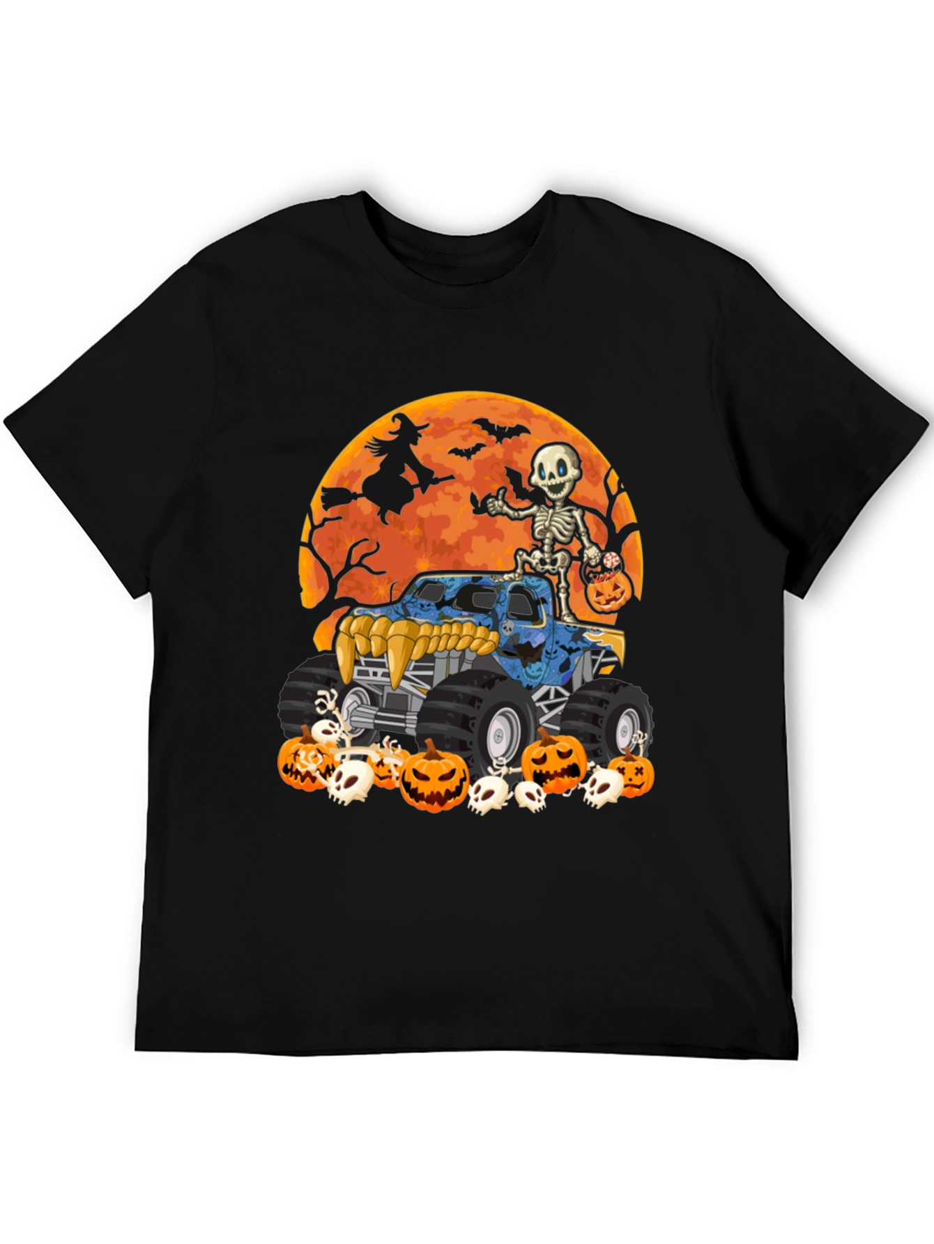 Halloween Monster Truck T-Shirt