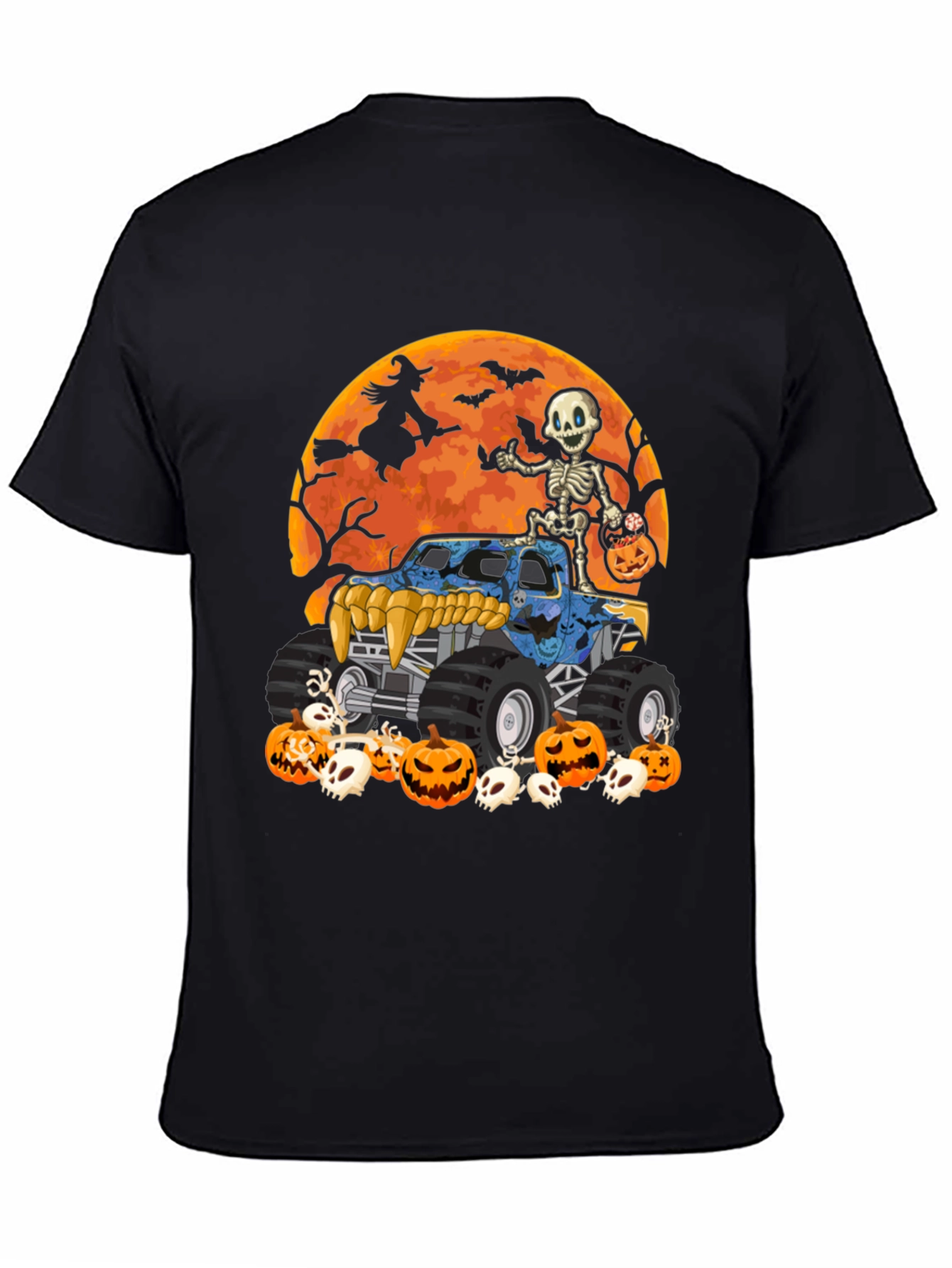 Halloween Monster Truck T-Shirt