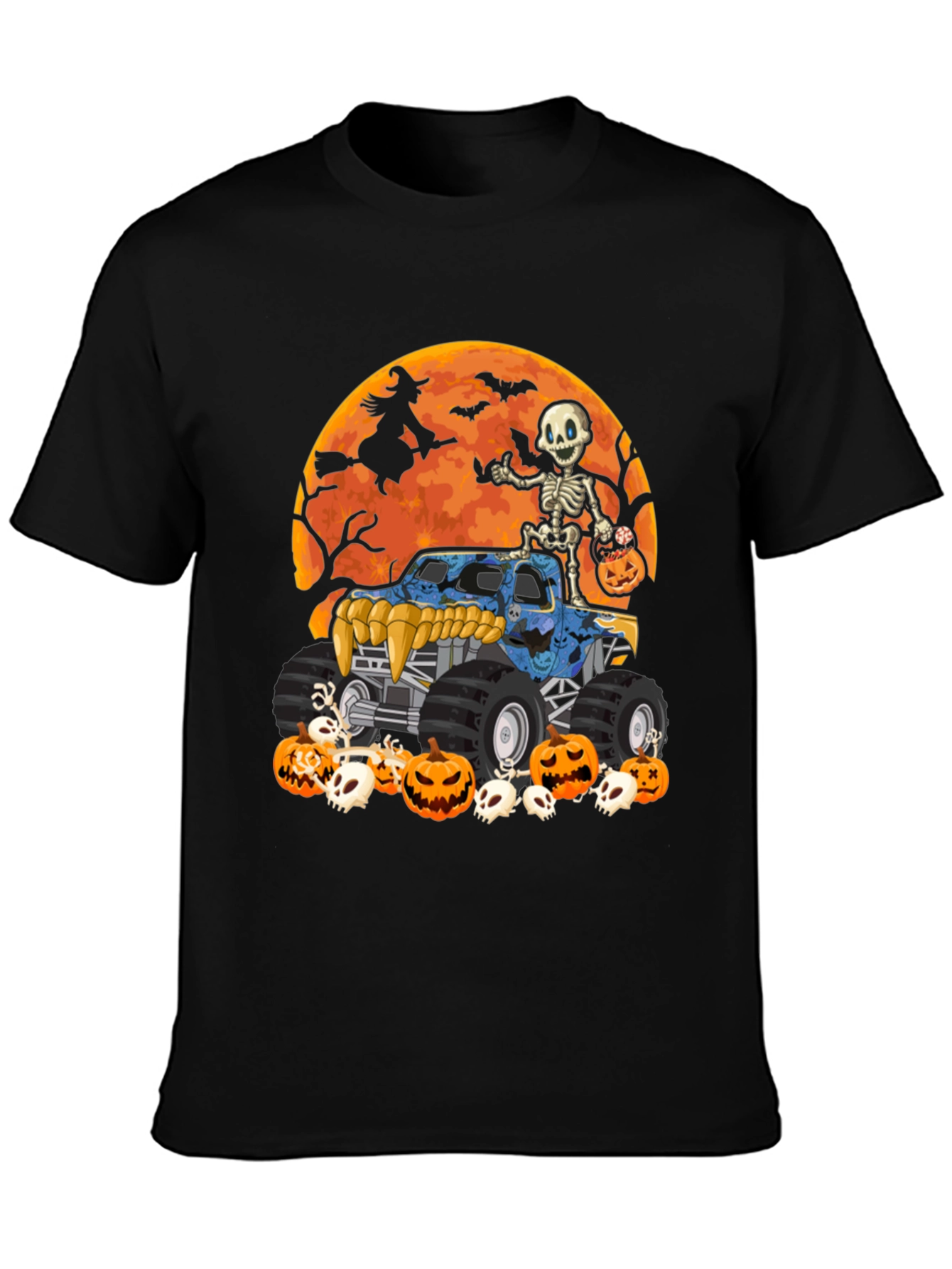 Halloween Monster Truck T-Shirt