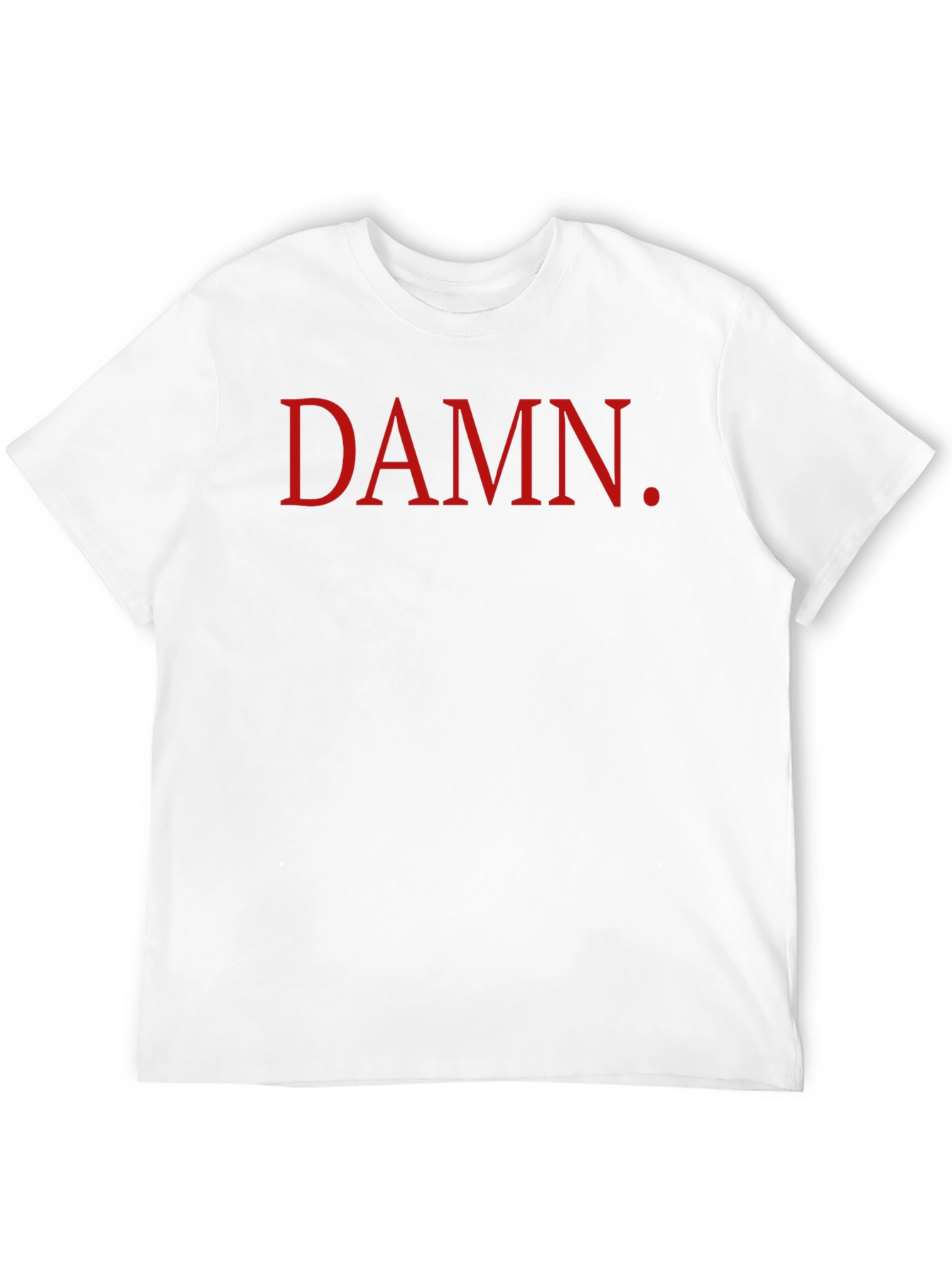 DAMN. Graphic Tee - Casual Cotton T-Shirt