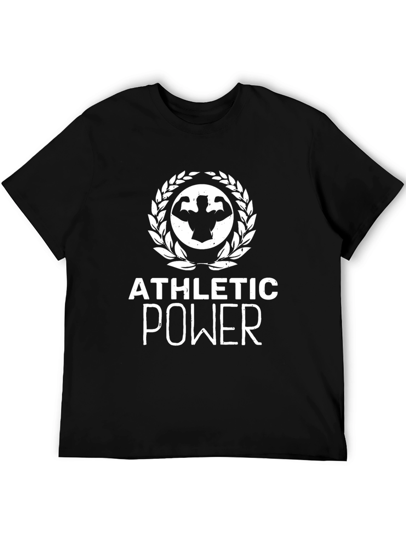 Athletic Power T-Shirt - Fitness Gym Motivation Tee