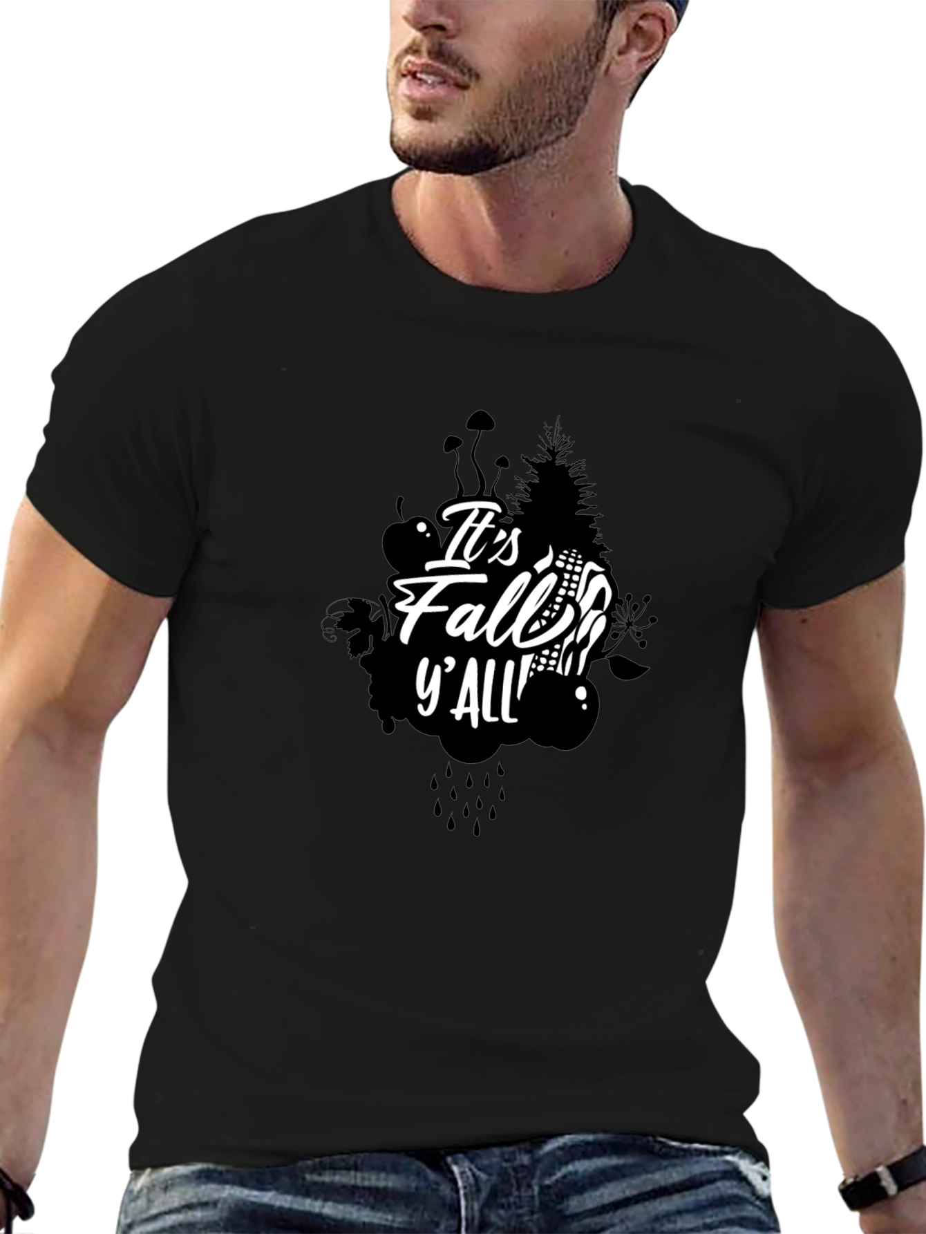 Its Fall Yall Graphic T-Shirt