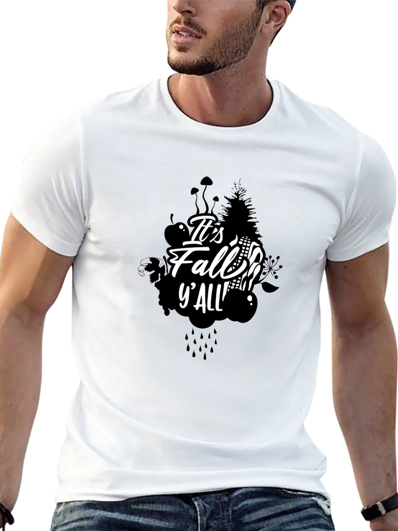 Its Fall Yall Graphic T-Shirt