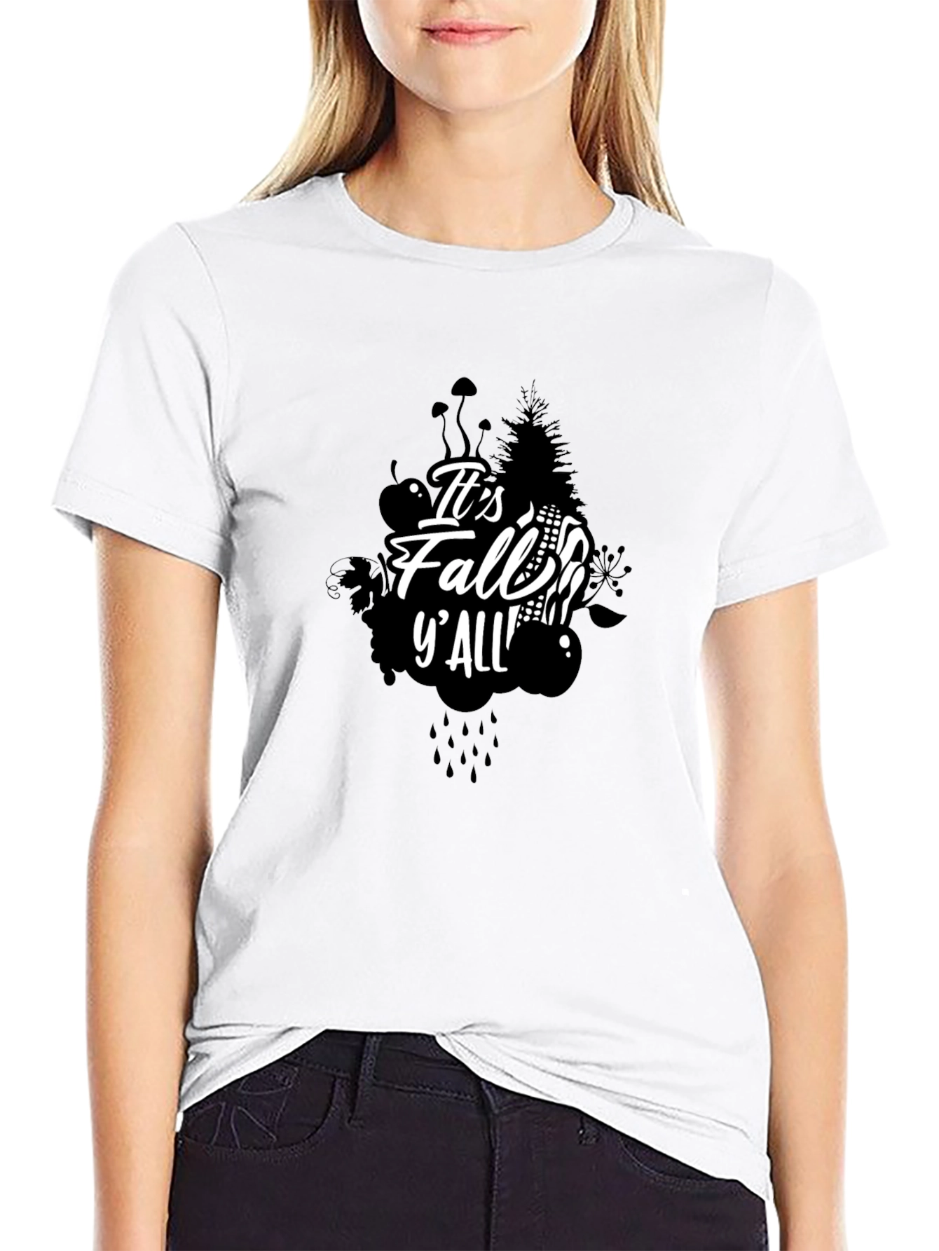 Its Fall Yall Graphic T-Shirt