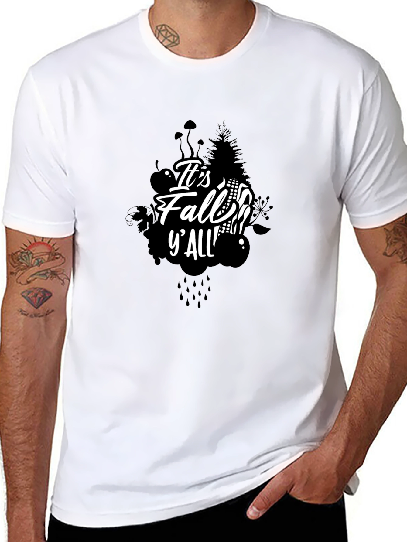 Its Fall Yall Graphic T-Shirt