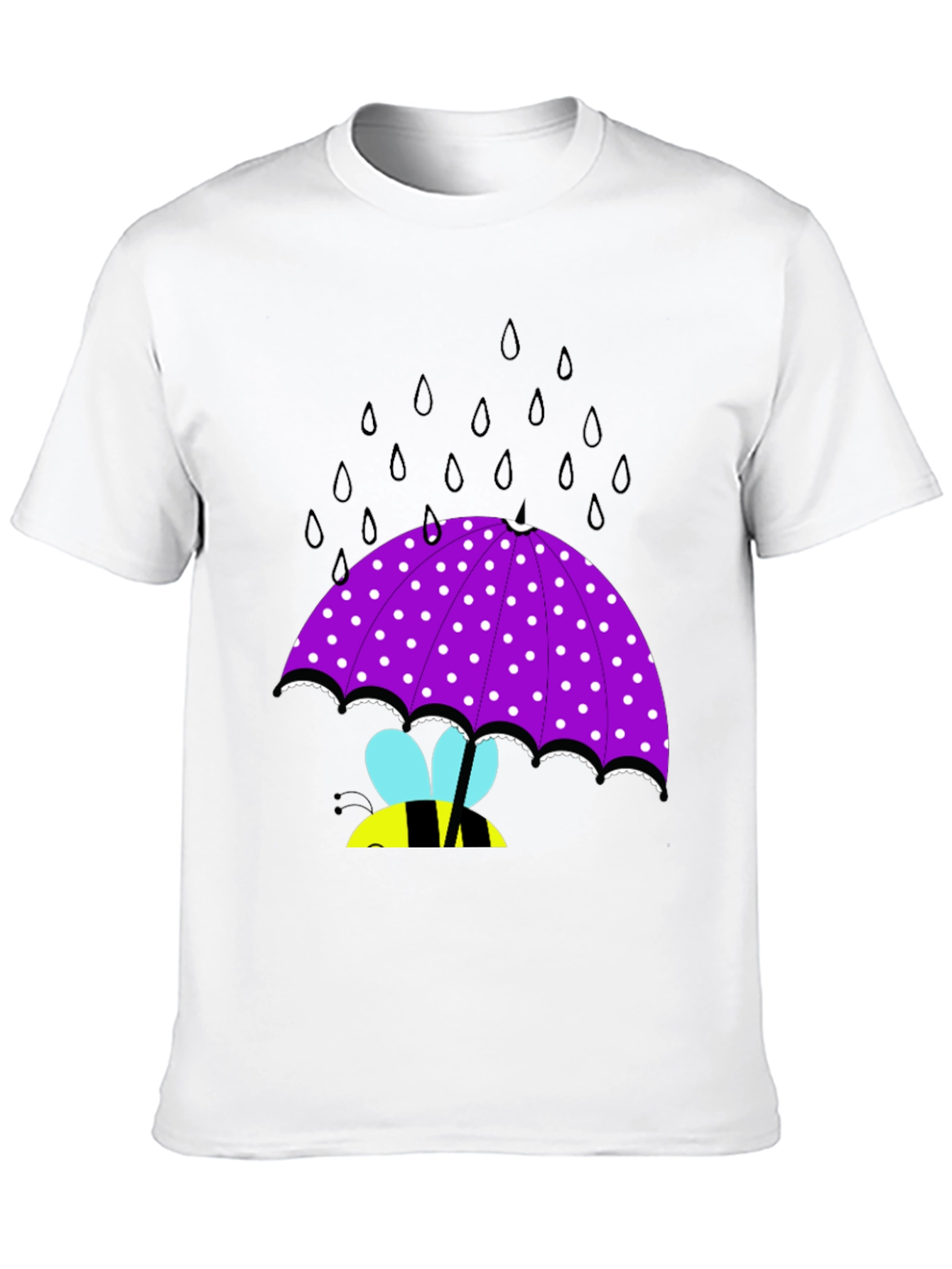 Bee Under Umbrella Graphic Tee