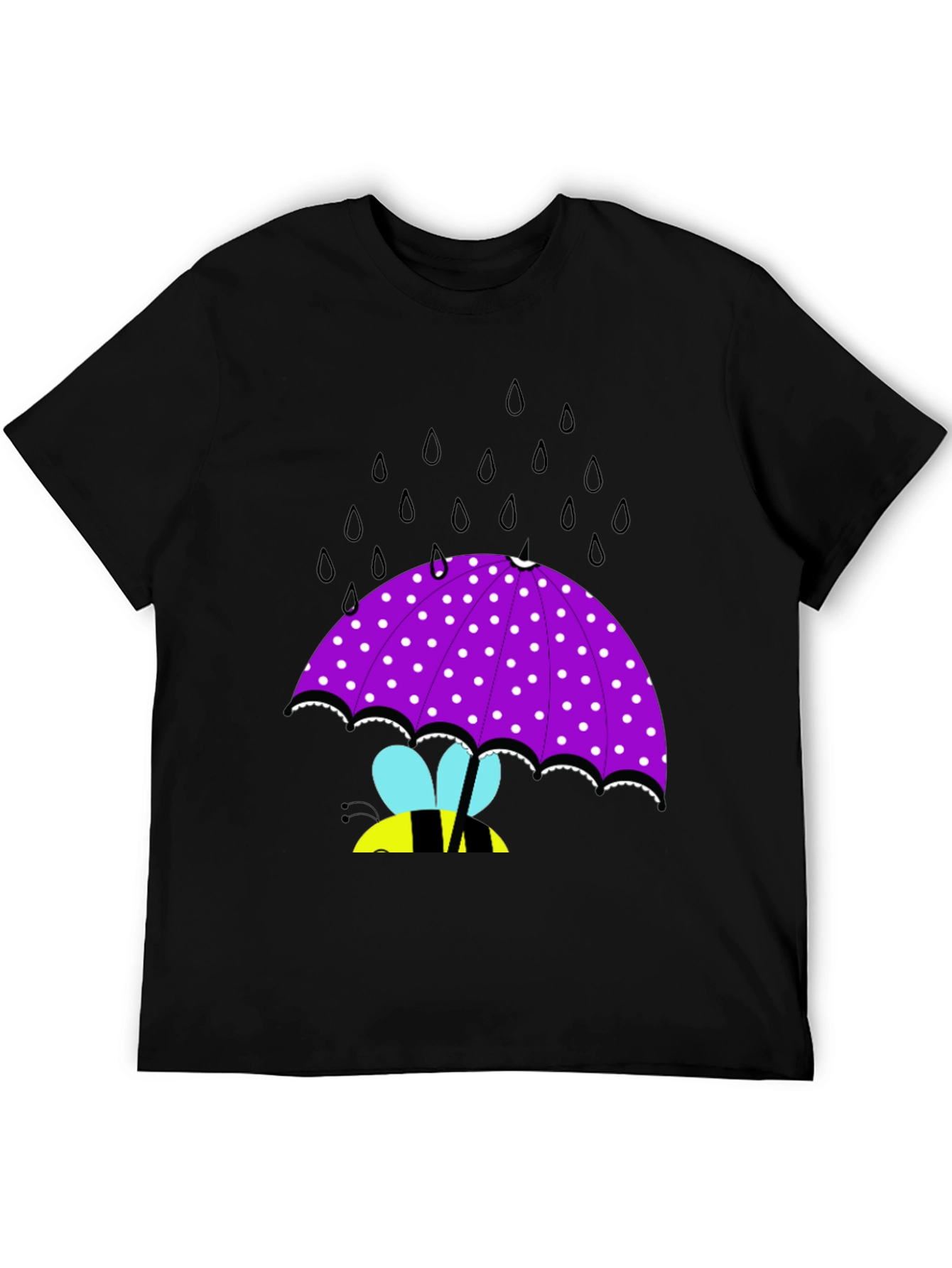 Bee Under Umbrella Graphic Tee