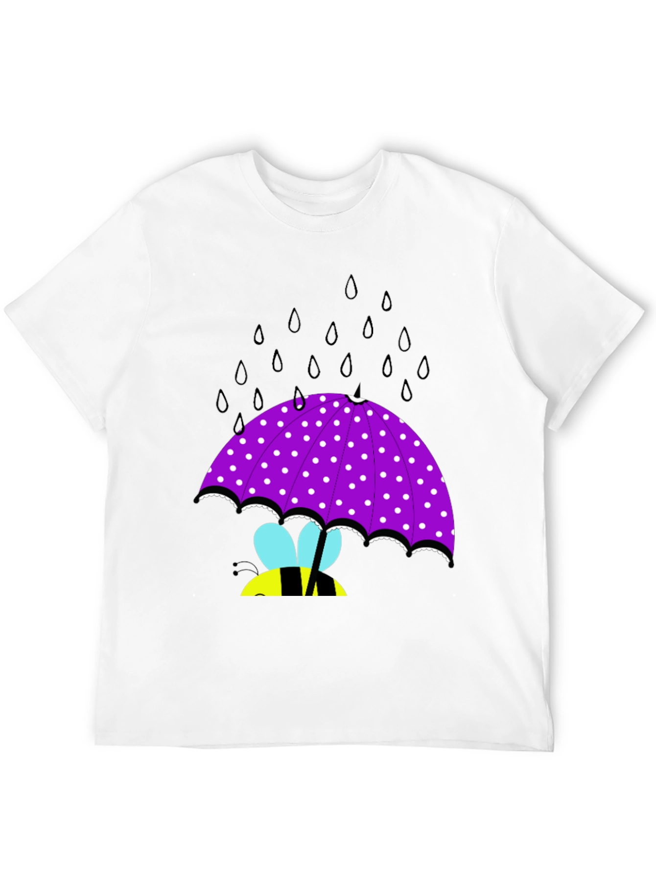 Bee Under Umbrella Graphic Tee