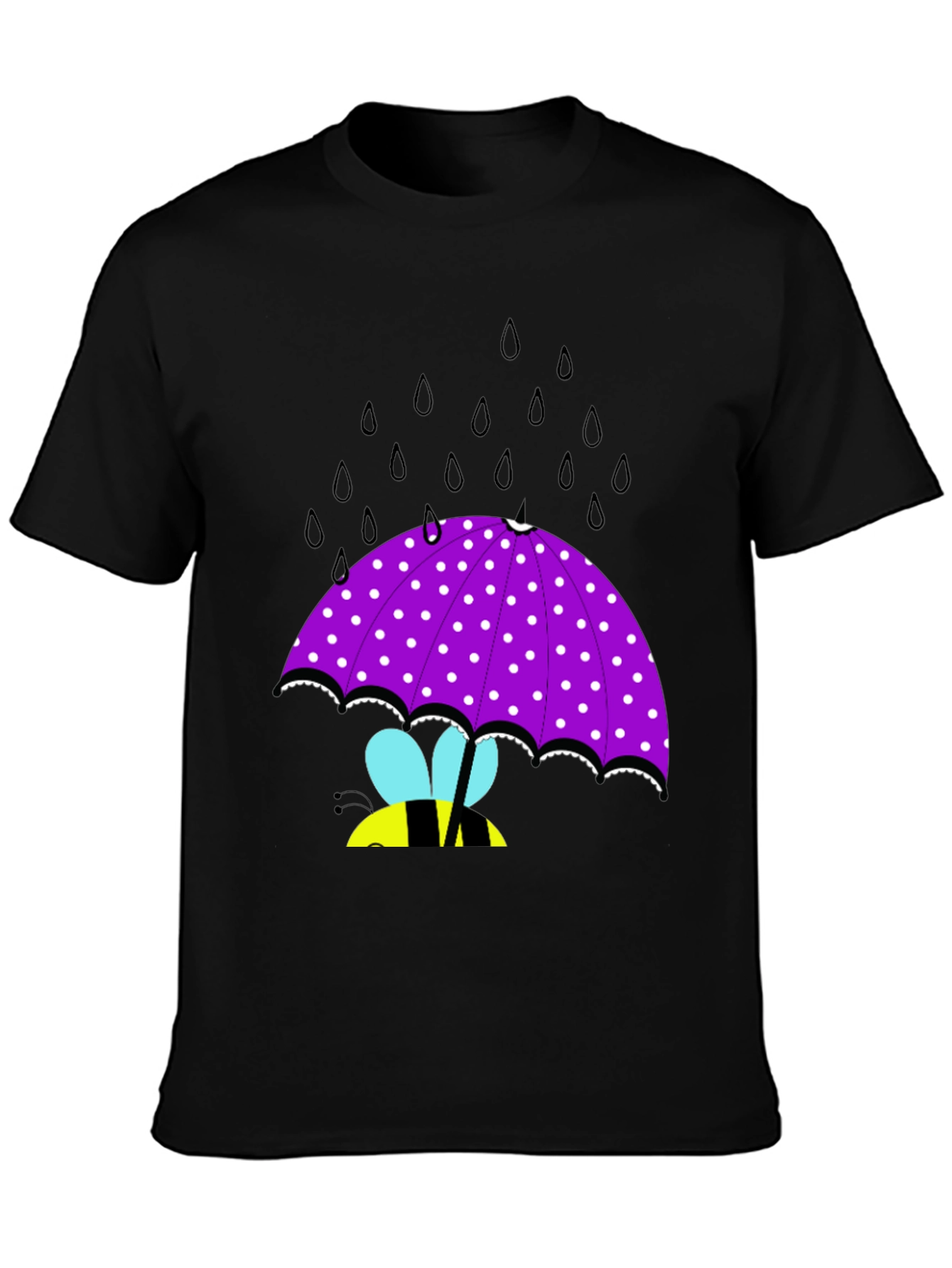 Bee Under Umbrella Graphic Tee