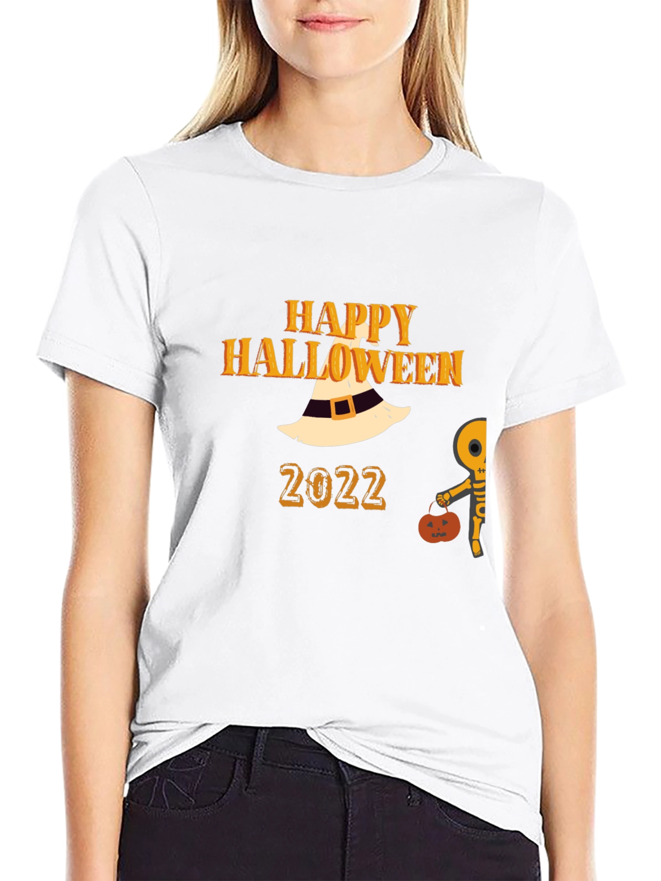 Happy Halloween 2022 Black T-Shirt