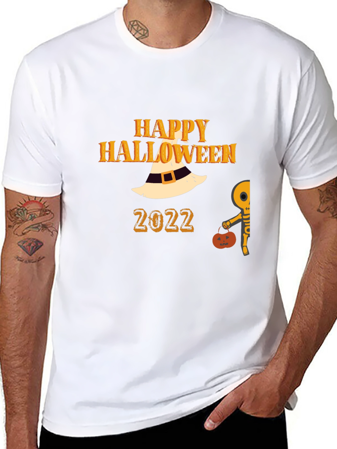 Happy Halloween 2022 Black T-Shirt