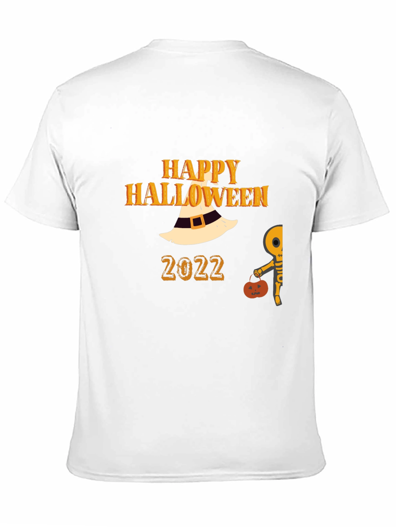 Happy Halloween 2022 Black T-Shirt