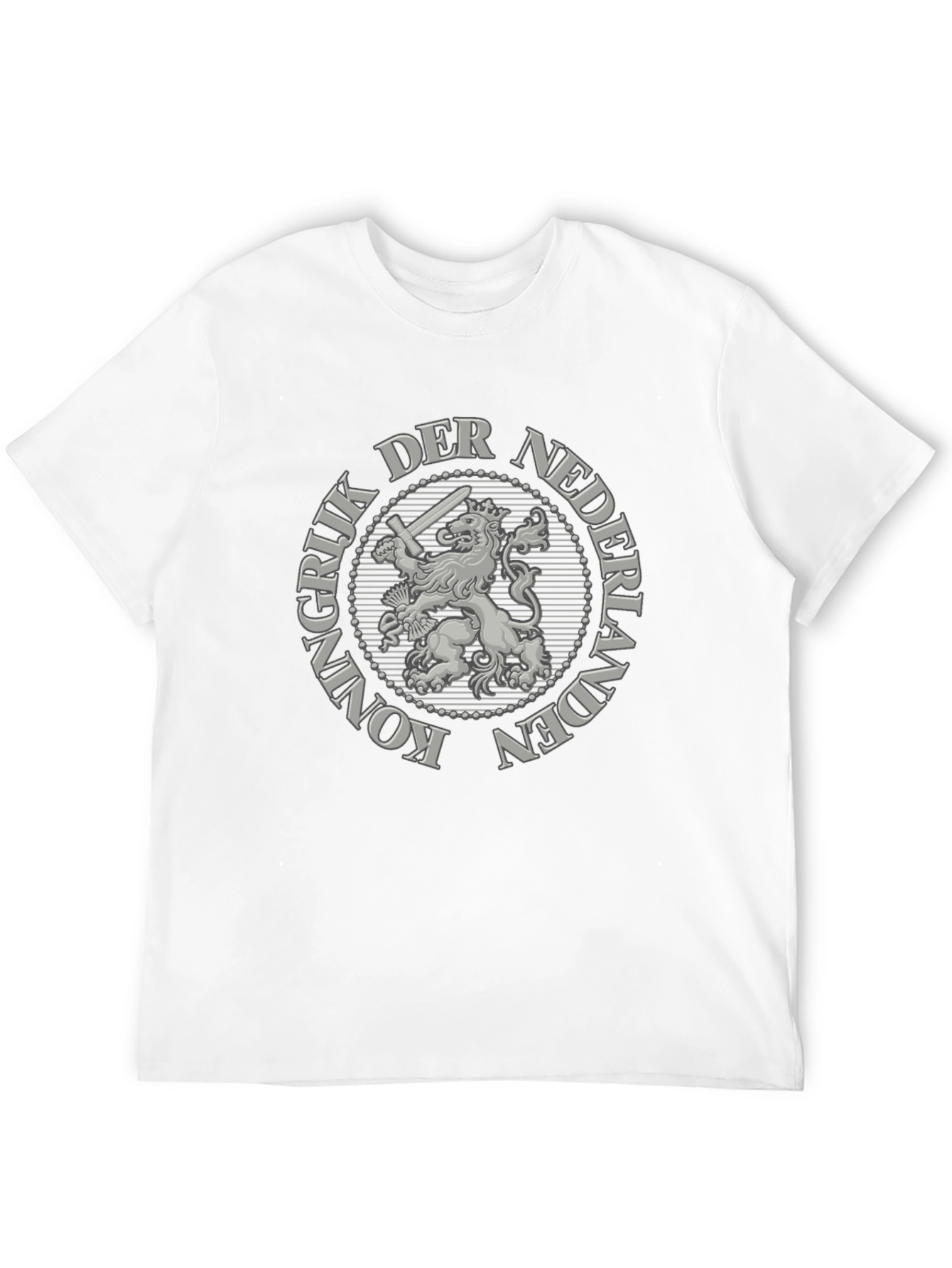 Netherlands Lion Graphic T-Shirt - Black