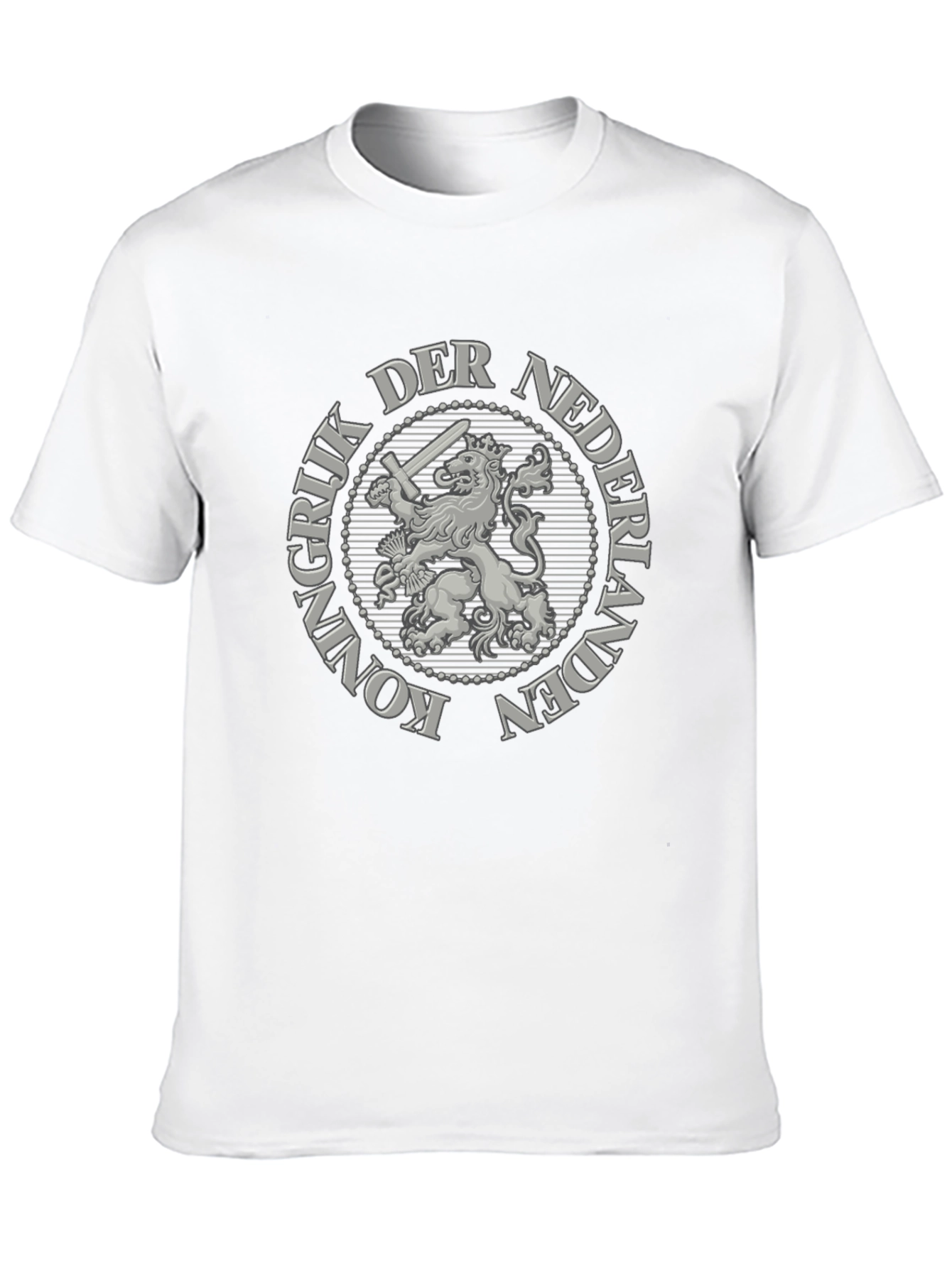 Netherlands Lion Graphic T-Shirt - Black