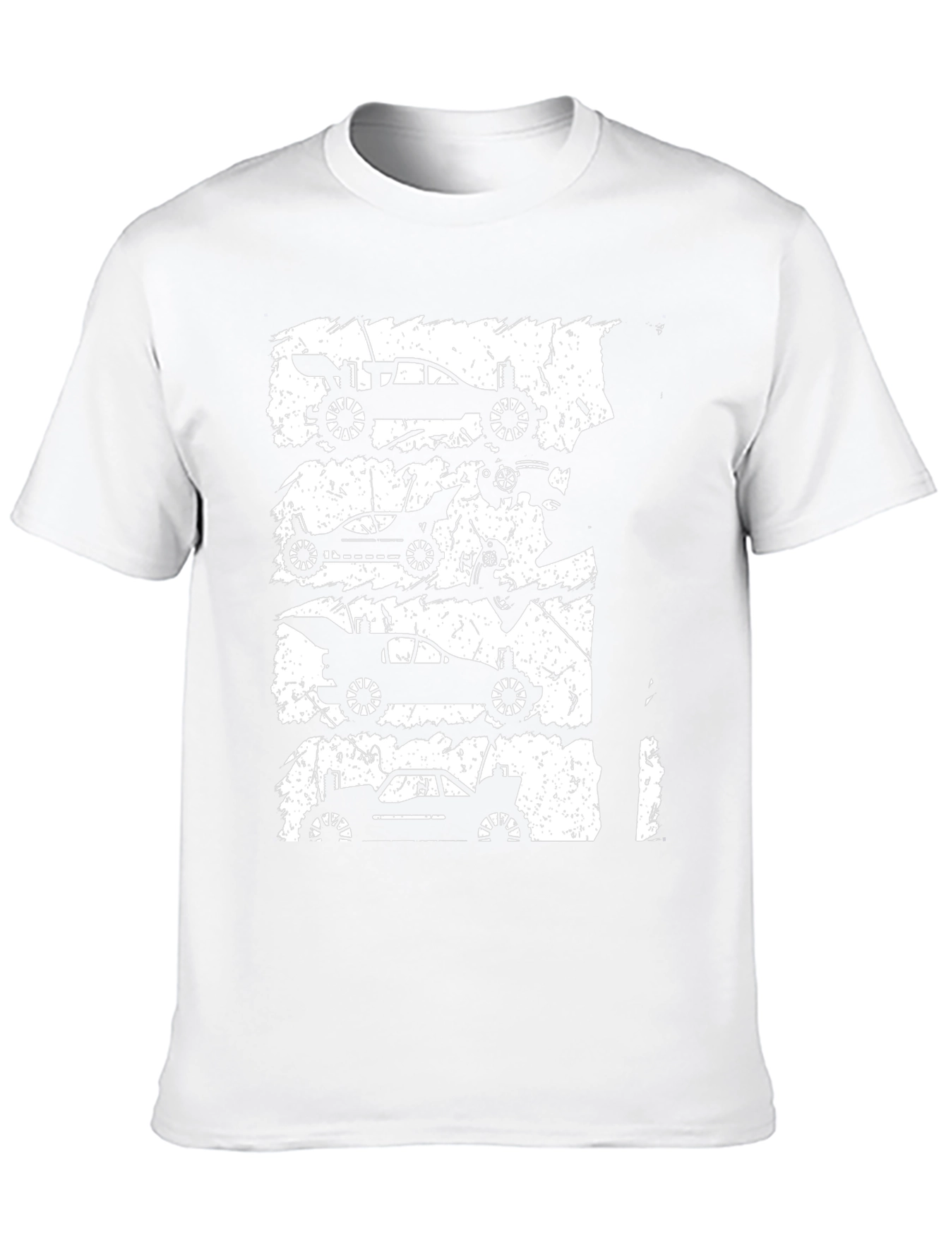 RC Car Silhouette Graphic Tee - Black