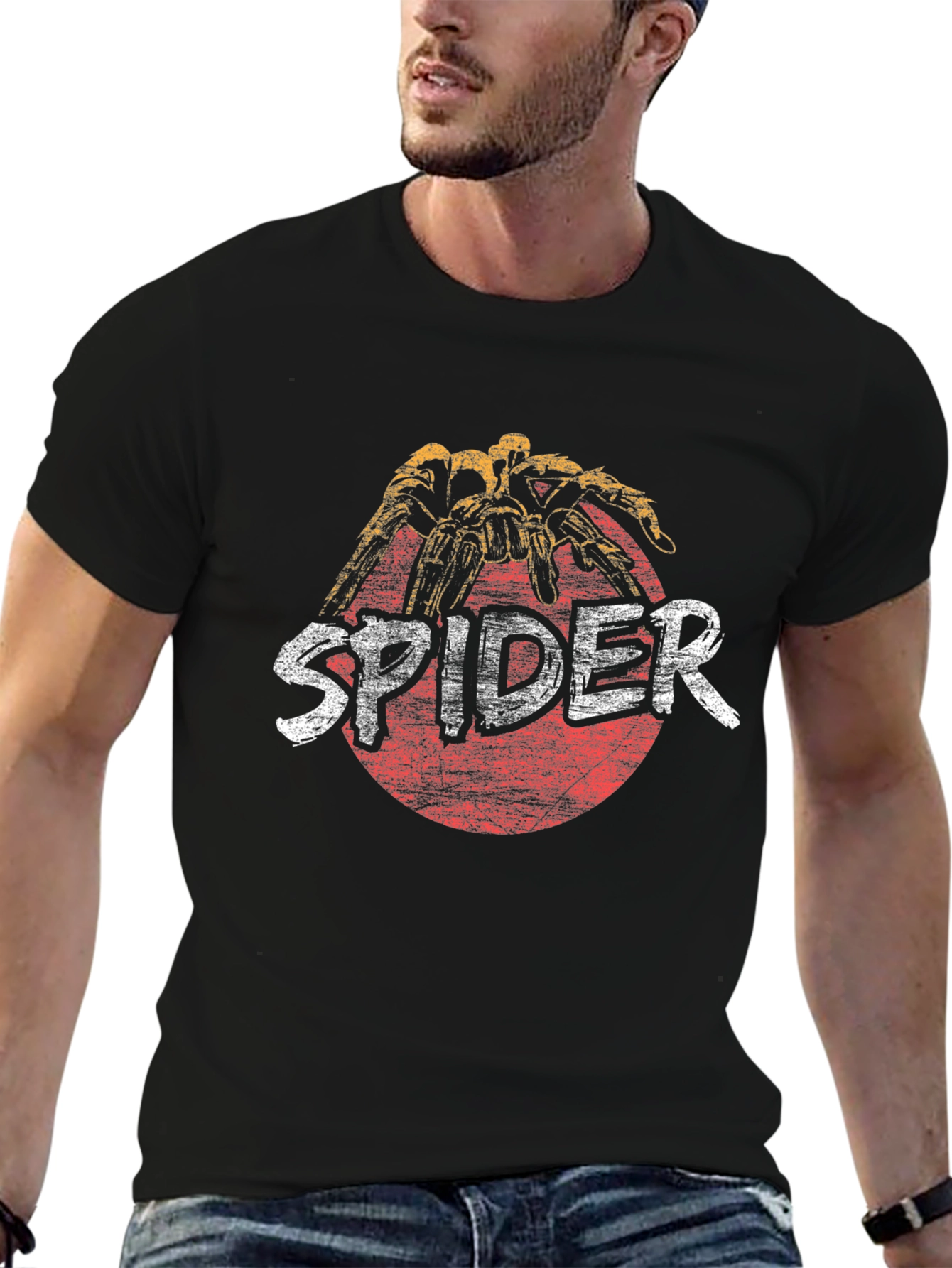 Spider Graphic T-Shirt - Creepy Cool Tee