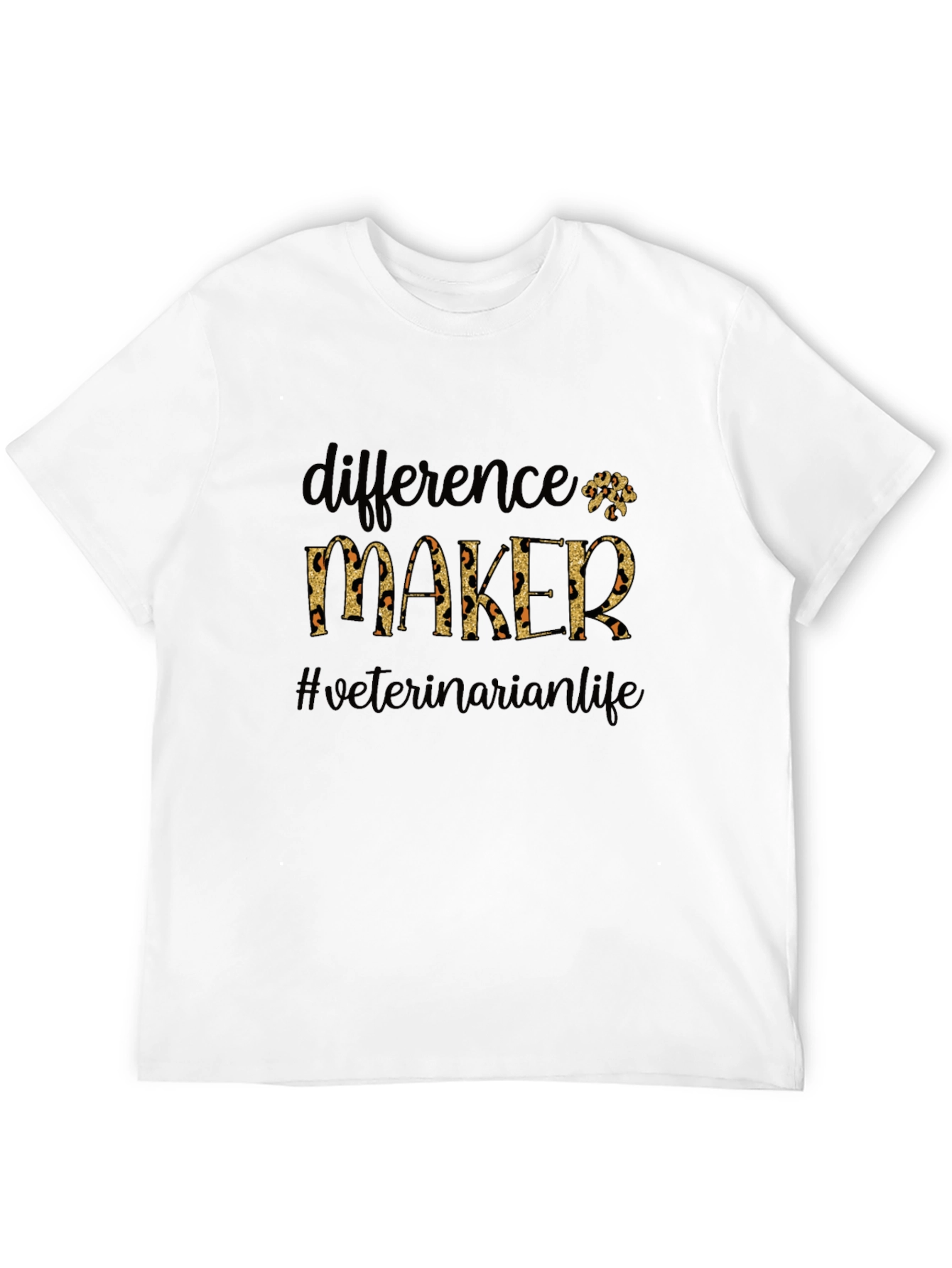 Difference Maker Veterinarian Life Tee
