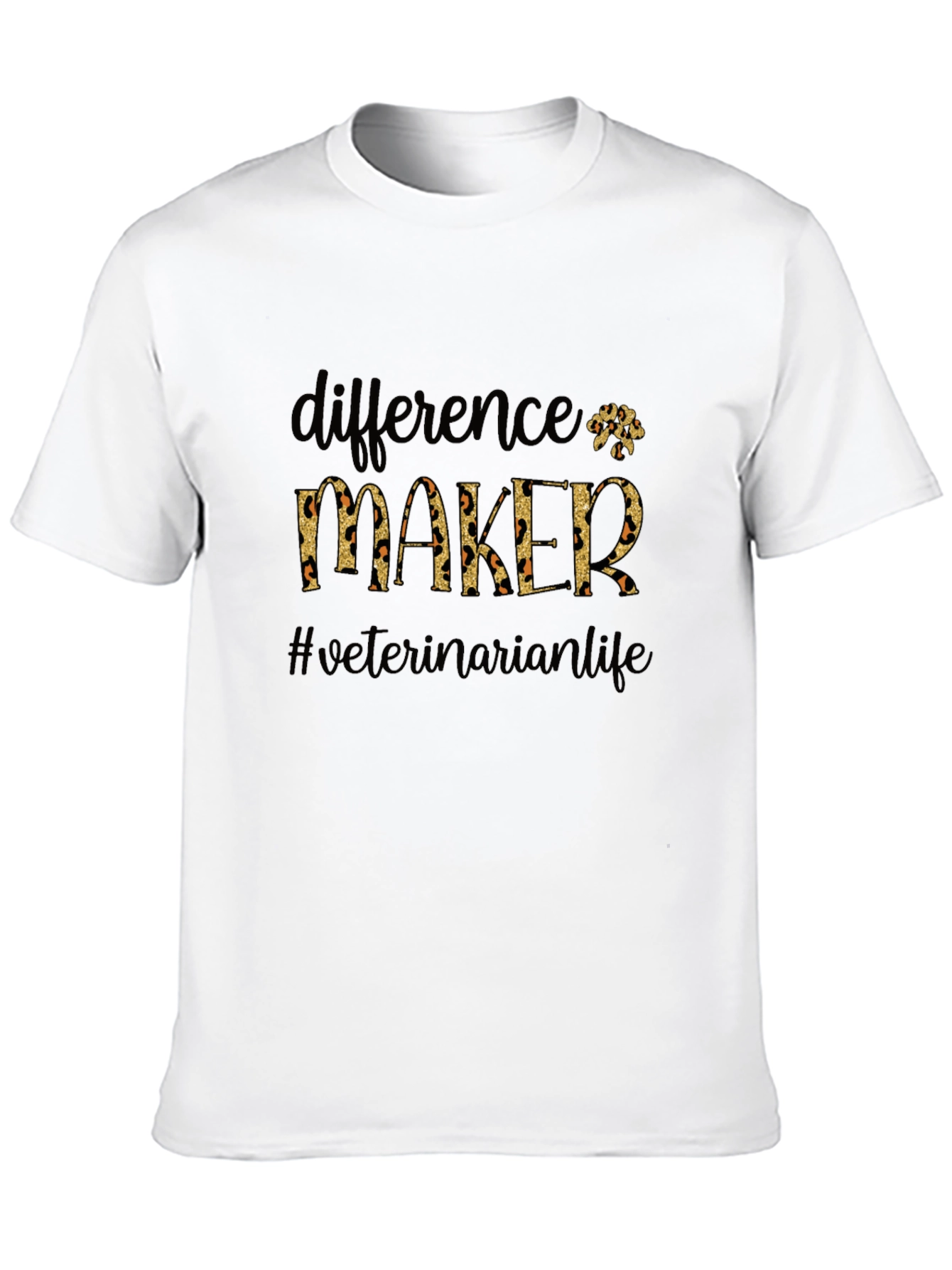 Difference Maker Veterinarian Life Tee