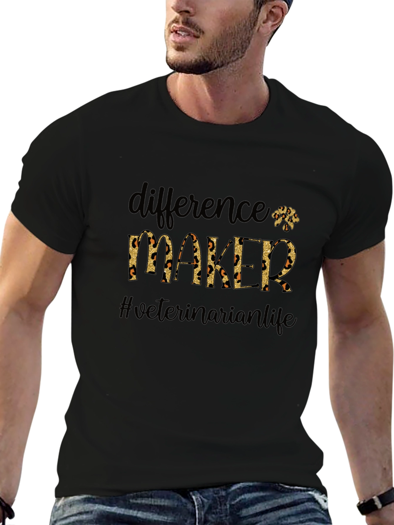 Difference Maker Veterinarian Life Tee