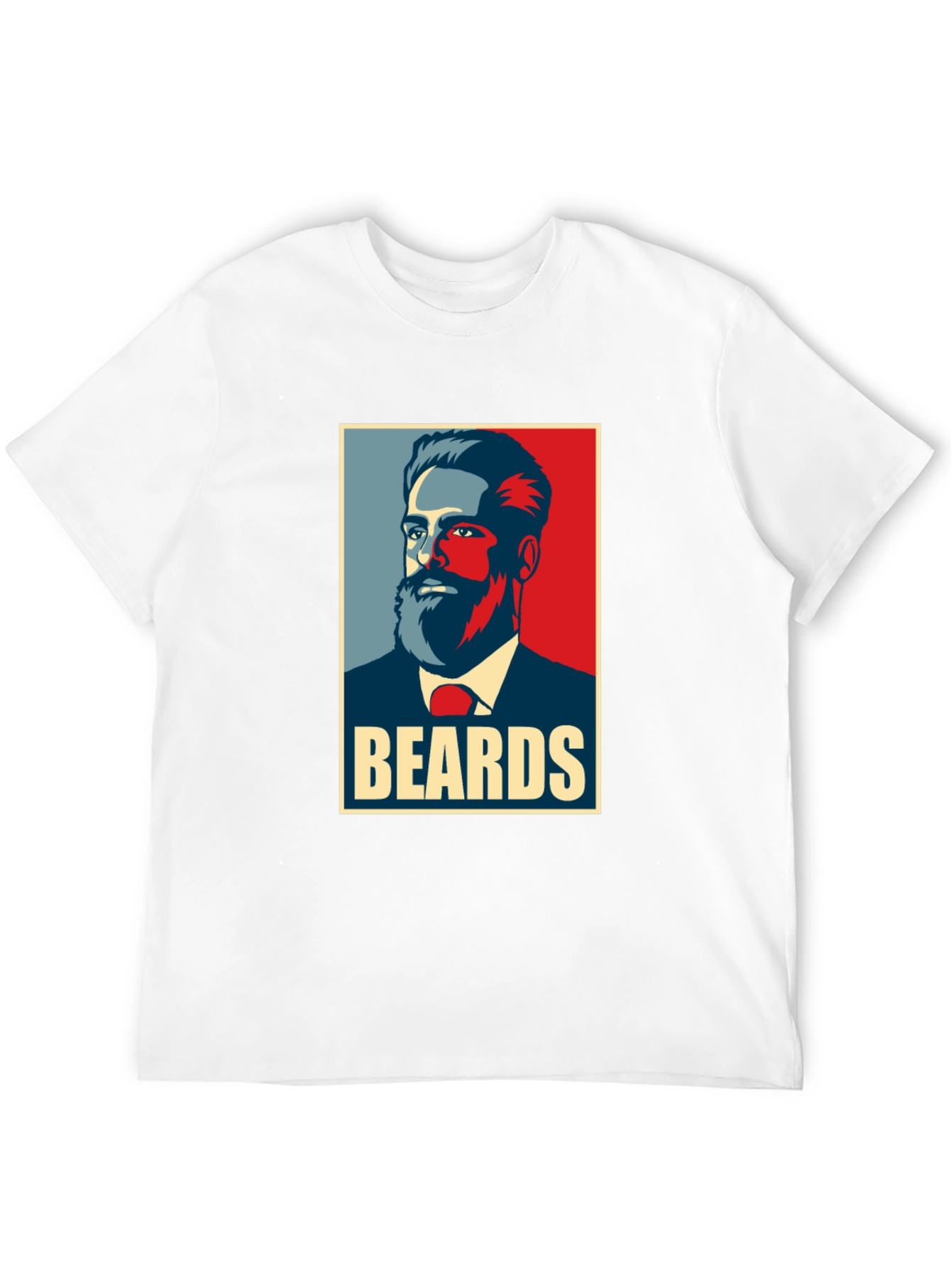 Beards Graphic T-Shirt - Mens Black Tee