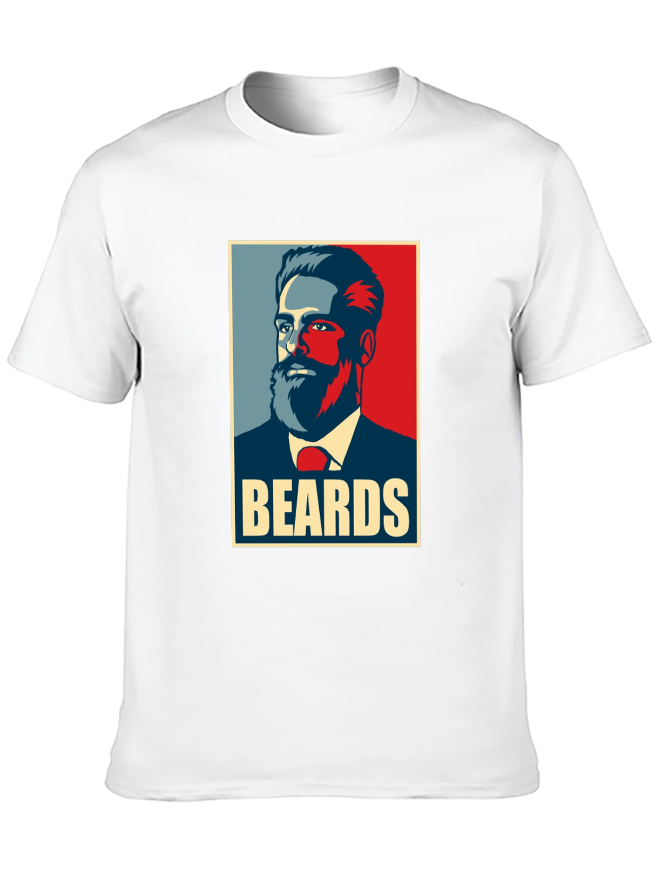 Beards Graphic T-Shirt - Mens Black Tee
