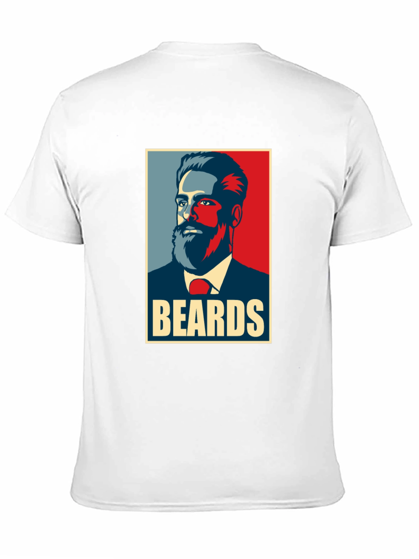 Beards Graphic T-Shirt - Mens Black Tee