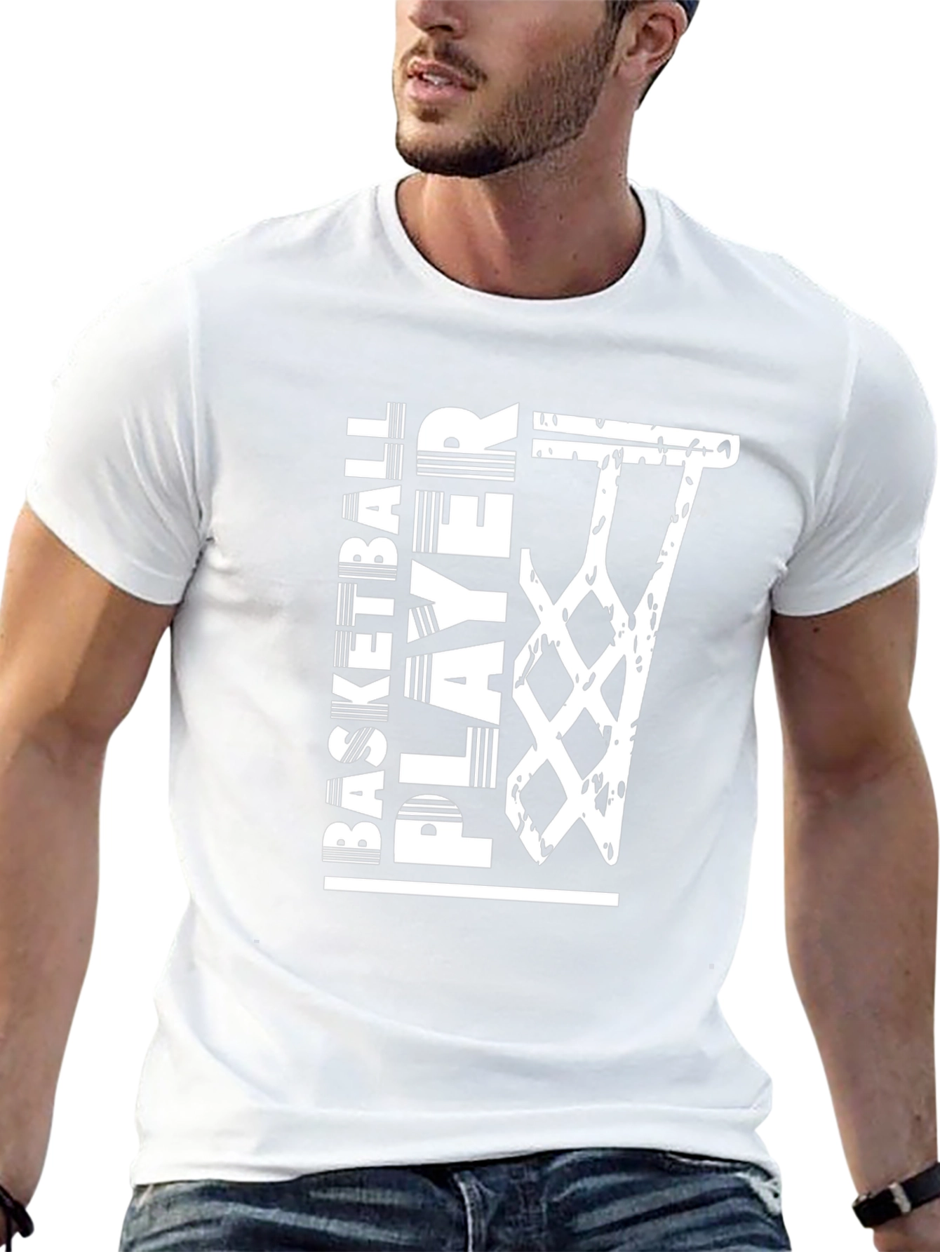 Basketball Player Graphic Tee