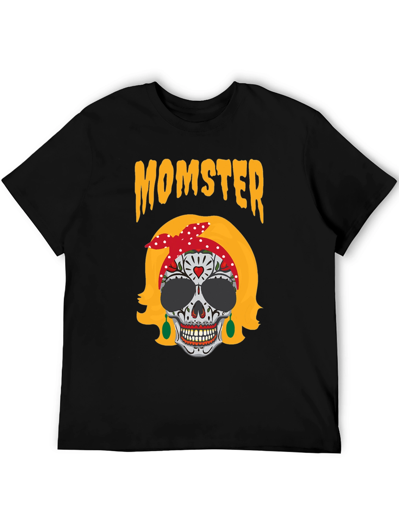 Momster Sugar Skull T-Shirt - Halloween