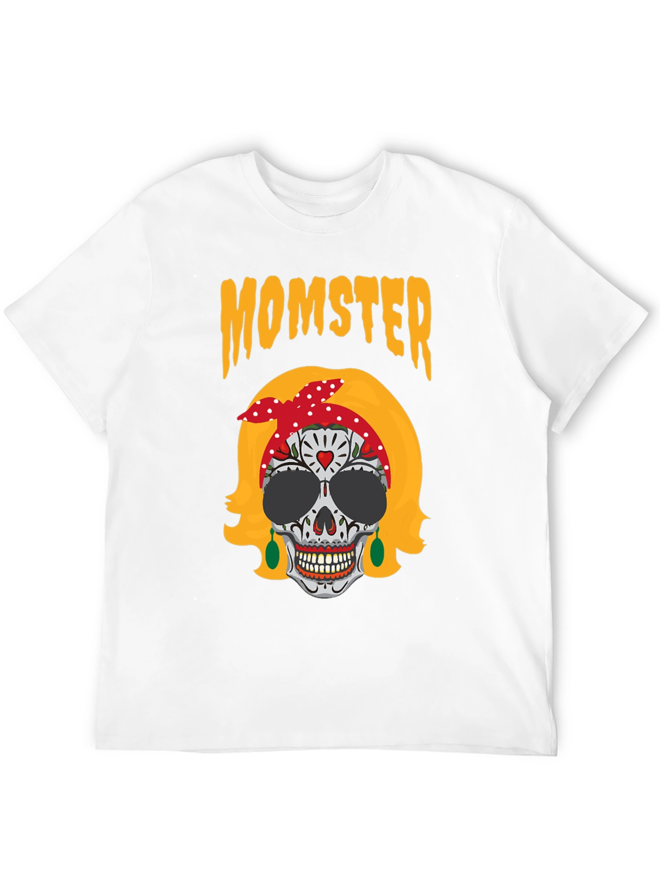 Momster Sugar Skull T-Shirt - Halloween