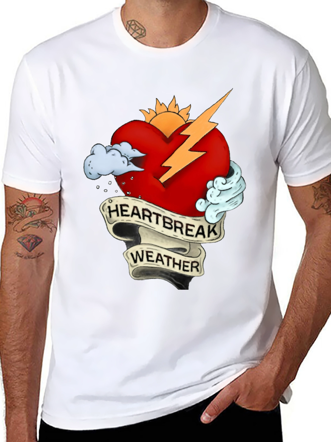 Heartbreak Weather Graphic T-Shirt