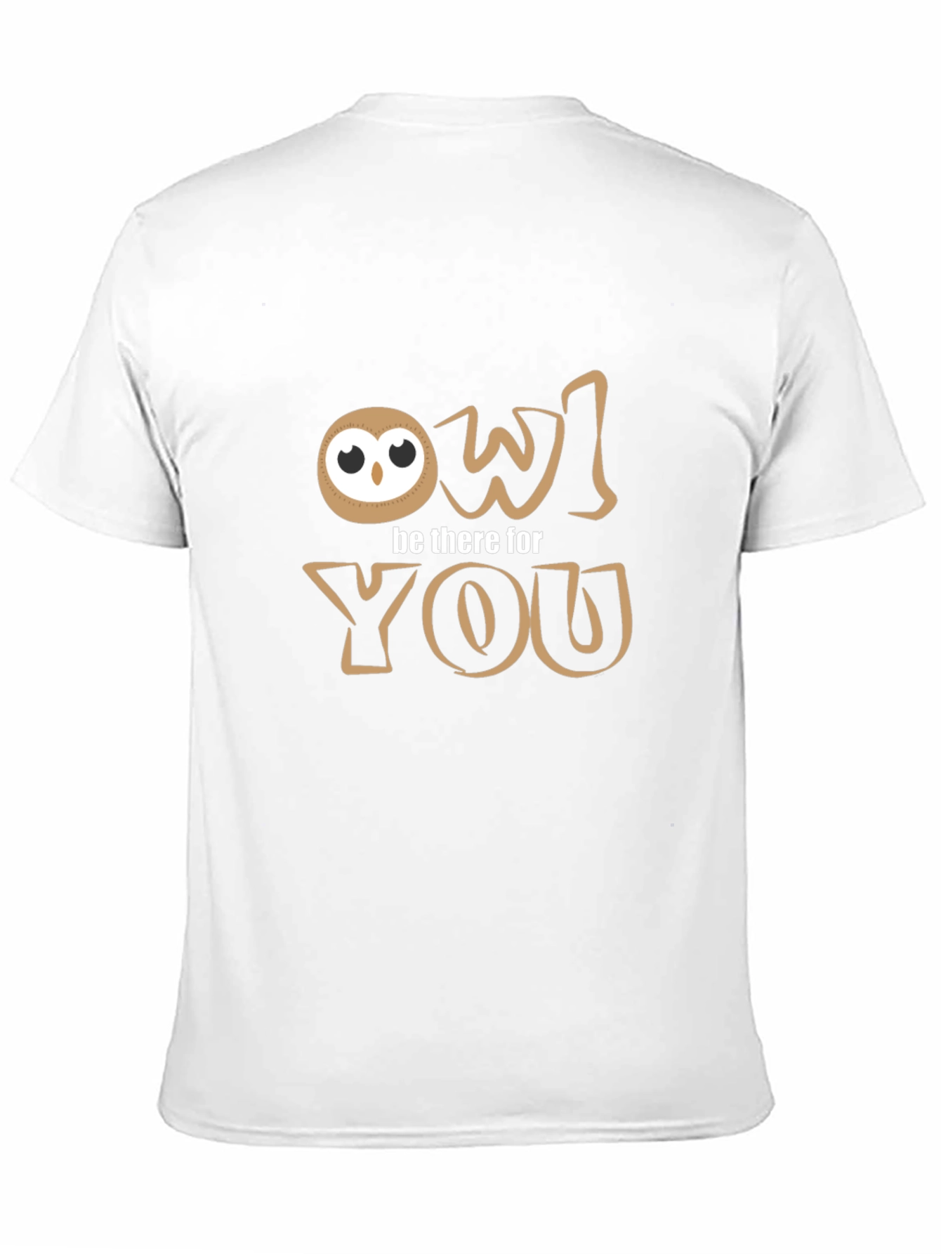 Owl Be There For You T-Shirt - Black