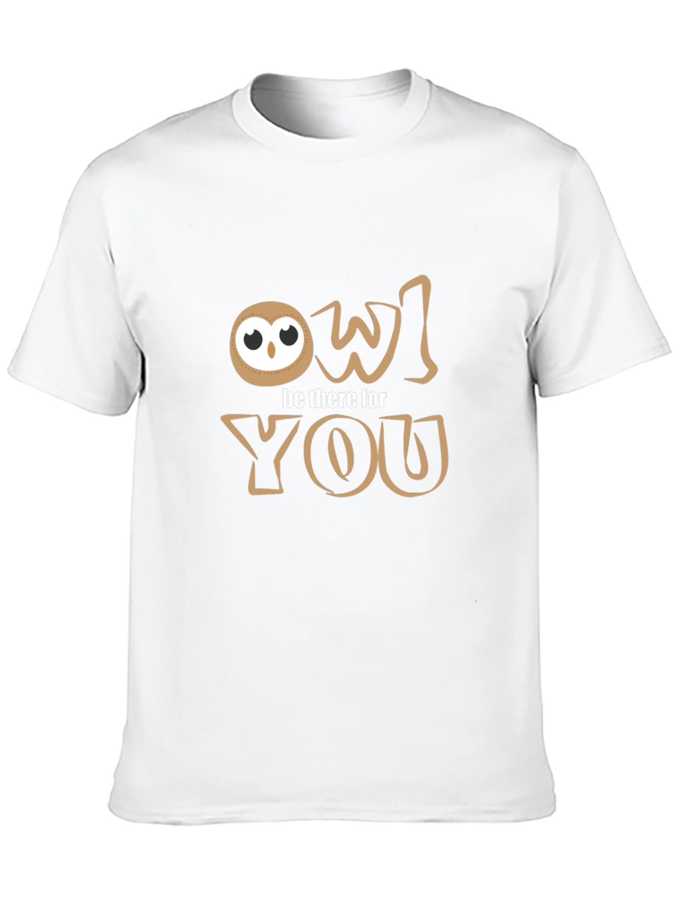 Owl Be There For You T-Shirt - Black