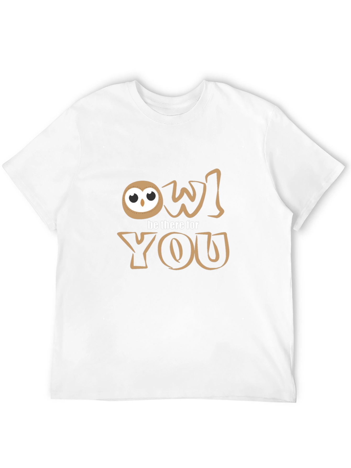Owl Be There For You T-Shirt - Black