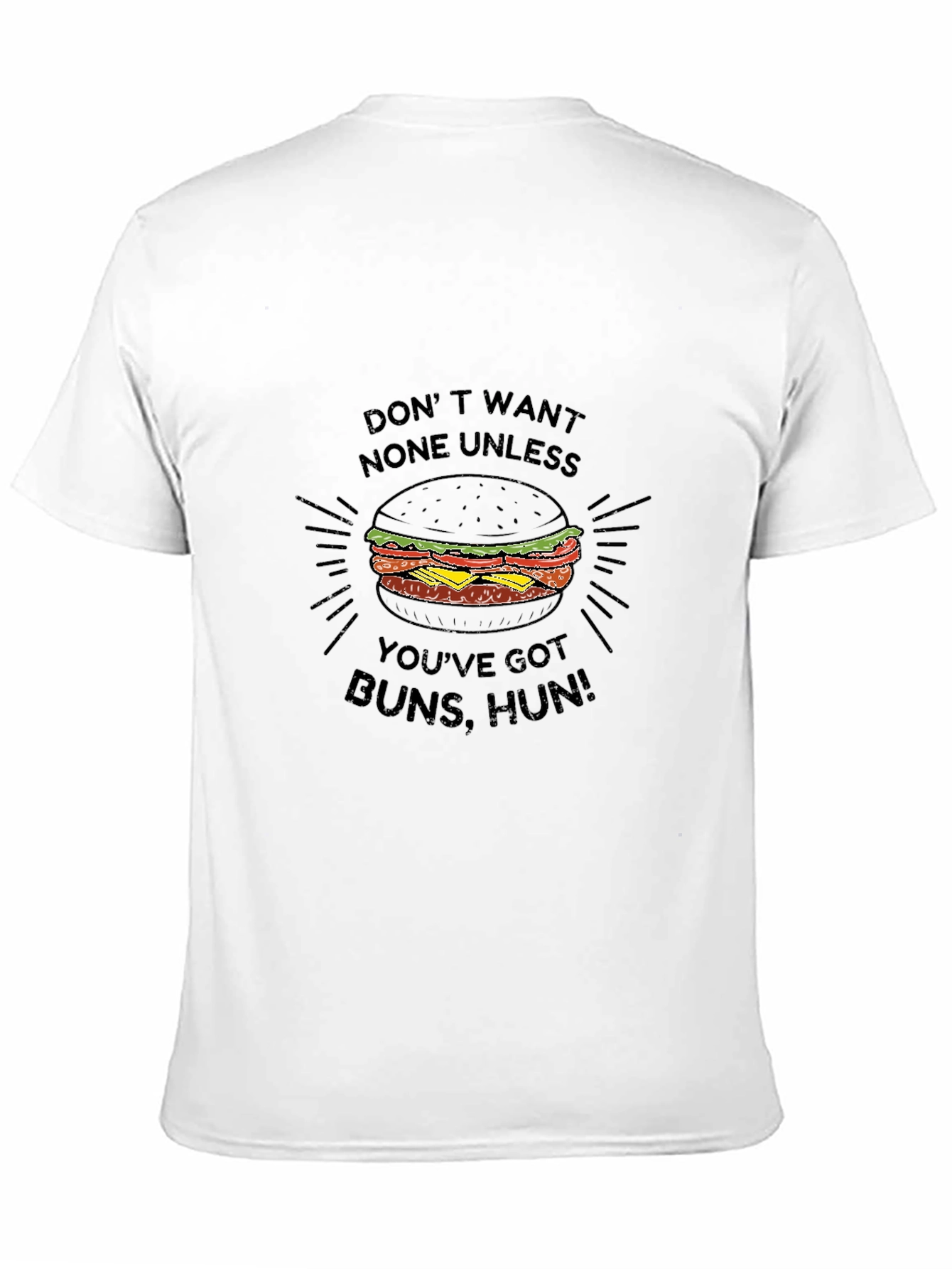 Funny Burger T-Shirt