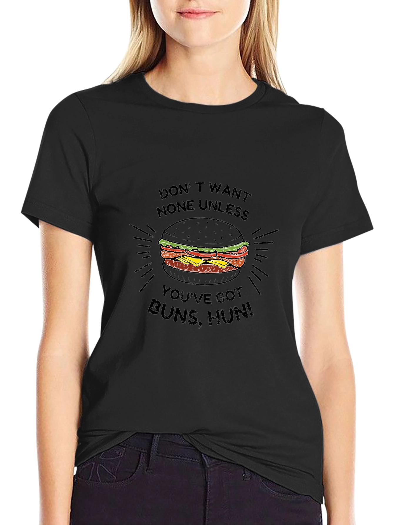 Funny Burger T-Shirt