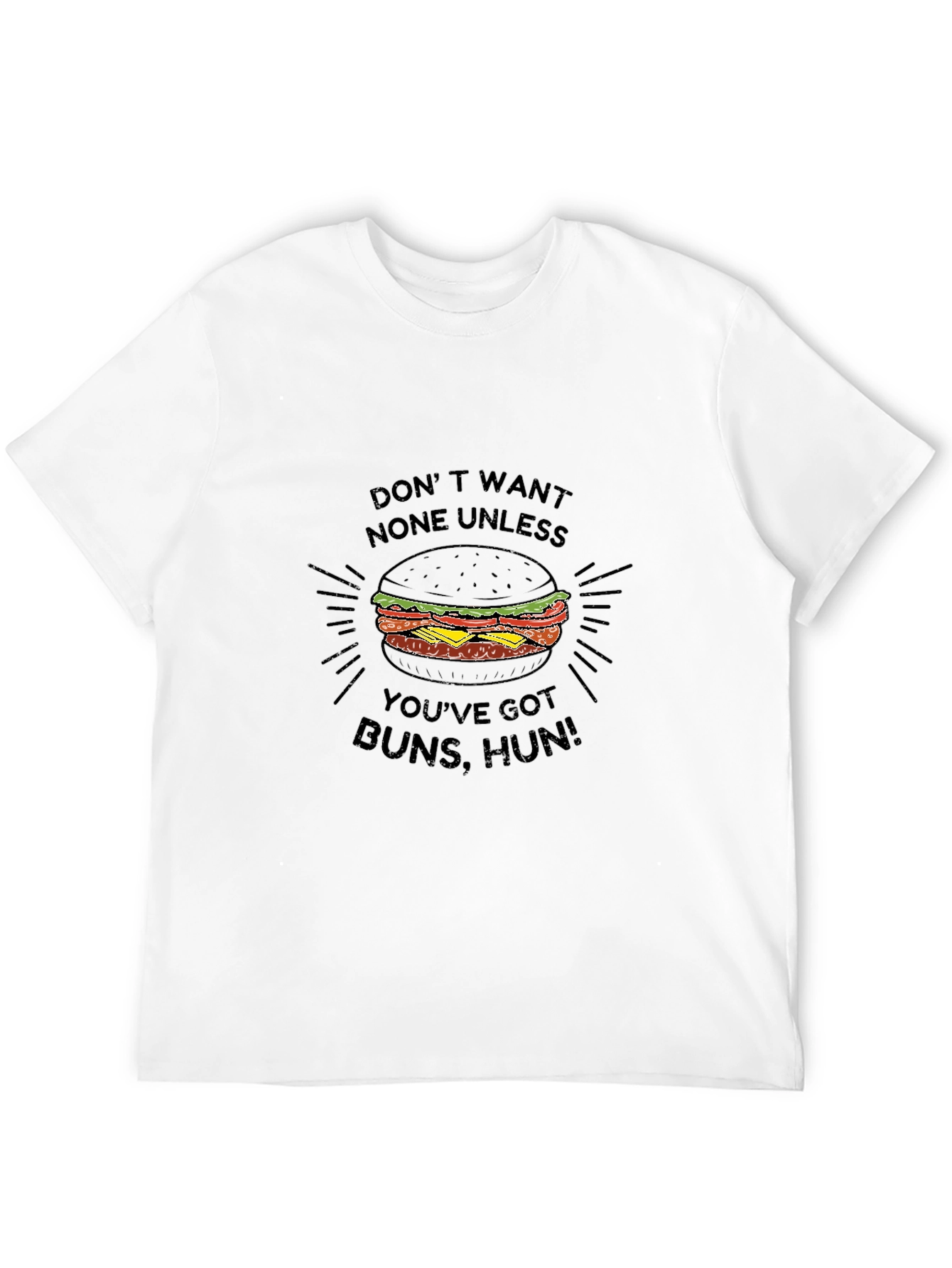 Funny Burger T-Shirt