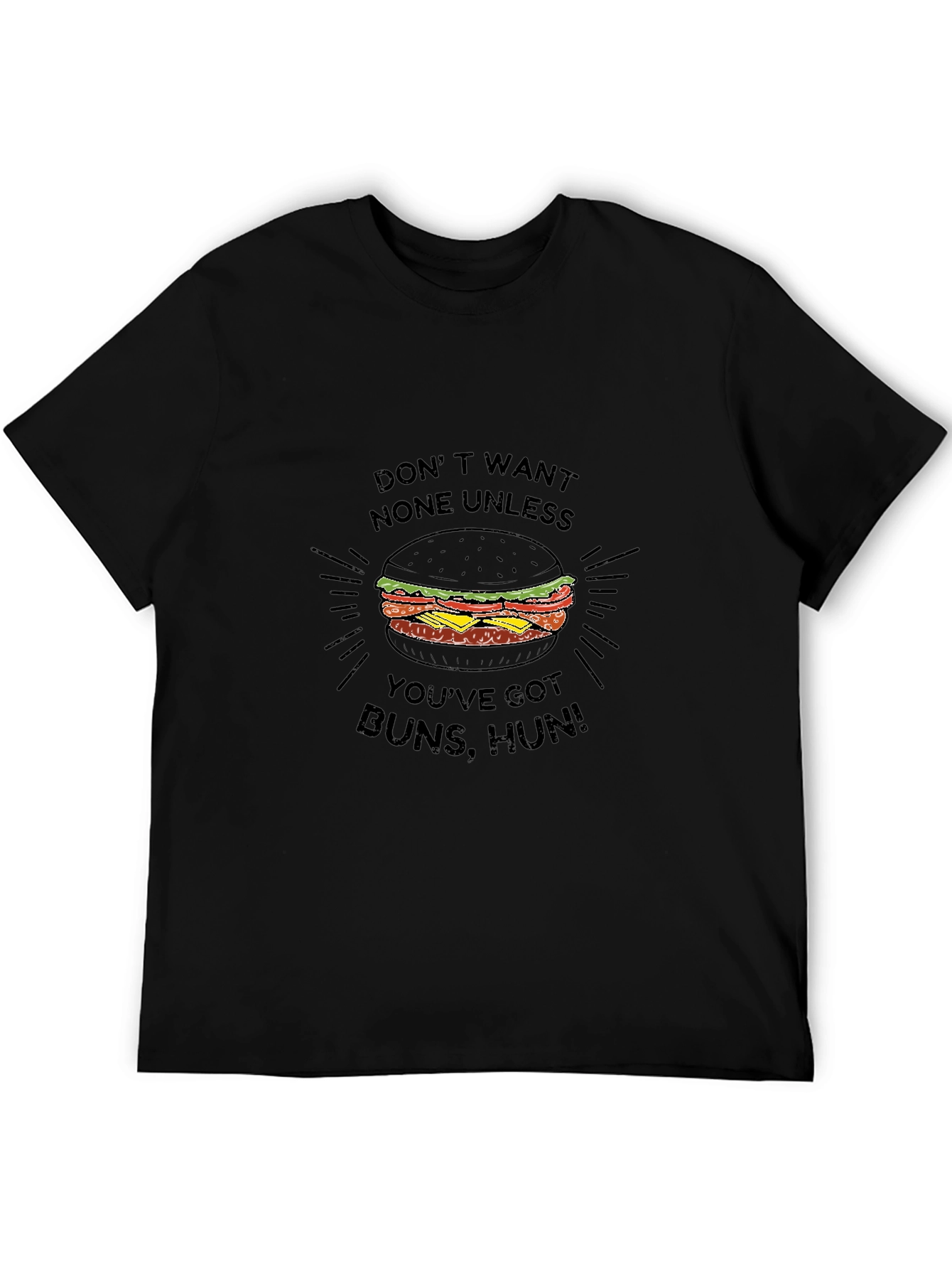 Funny Burger T-Shirt