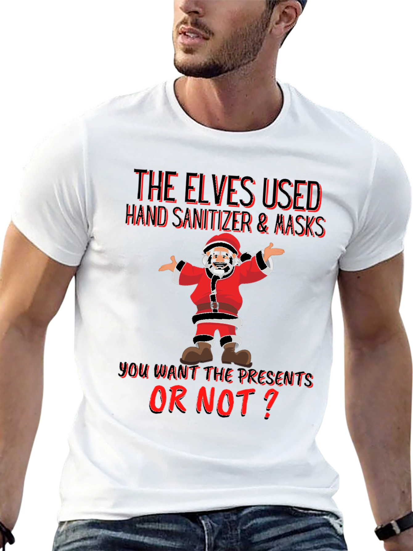 Funny Christmas Santa T-Shirt