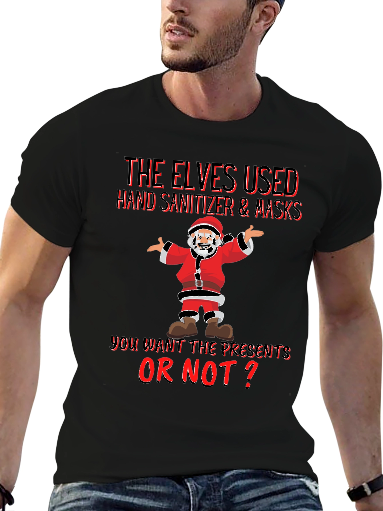 Funny Christmas Santa T-Shirt