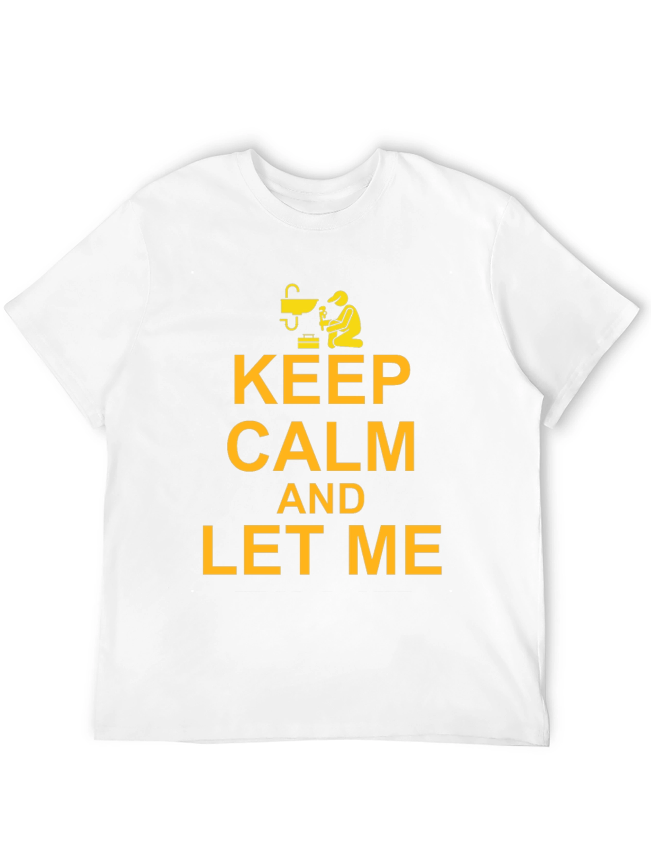 Keep Calm Welder Black T-Shirt