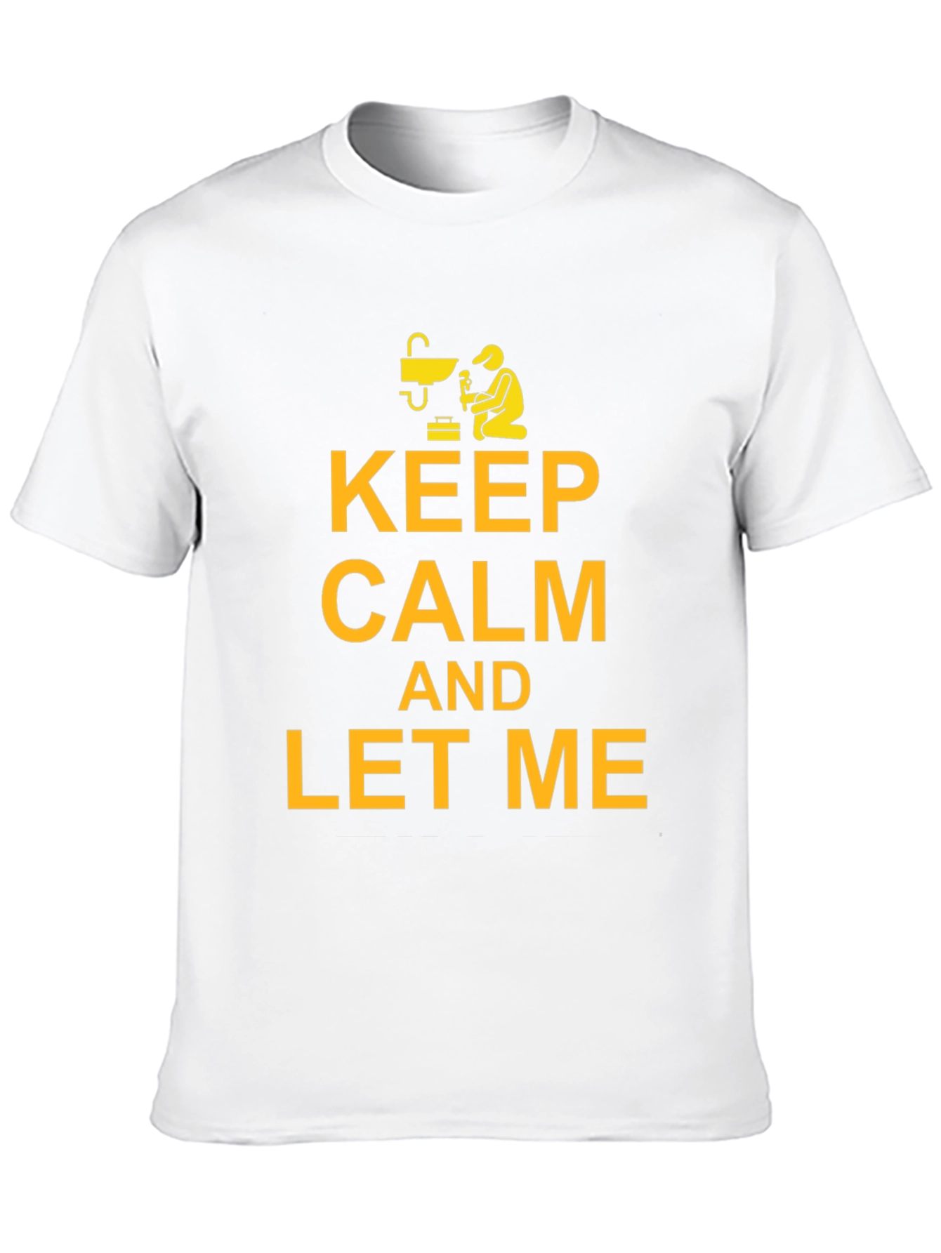 Keep Calm Welder Black T-Shirt