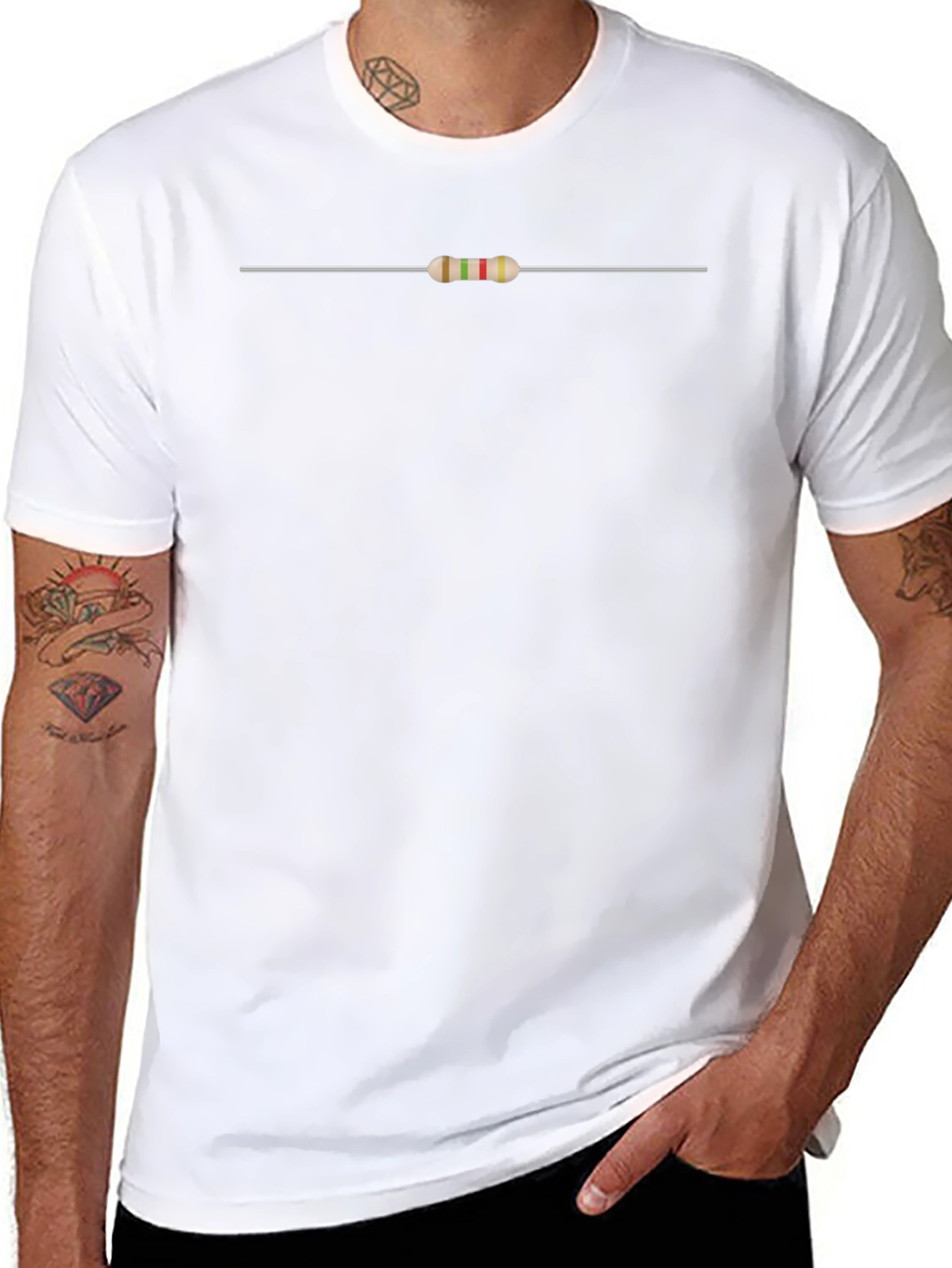 Resistor Graphic T-Shirt - Black