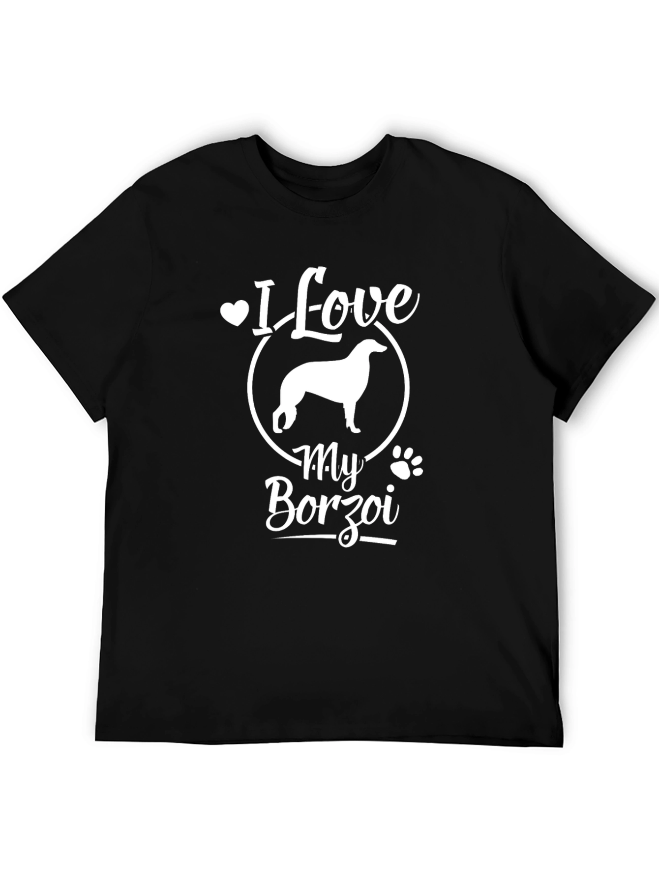 I Love My Borzoi Dog T-Shirt