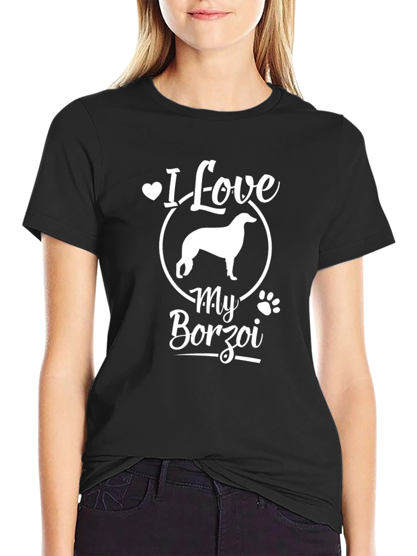 I Love My Borzoi Dog T-Shirt