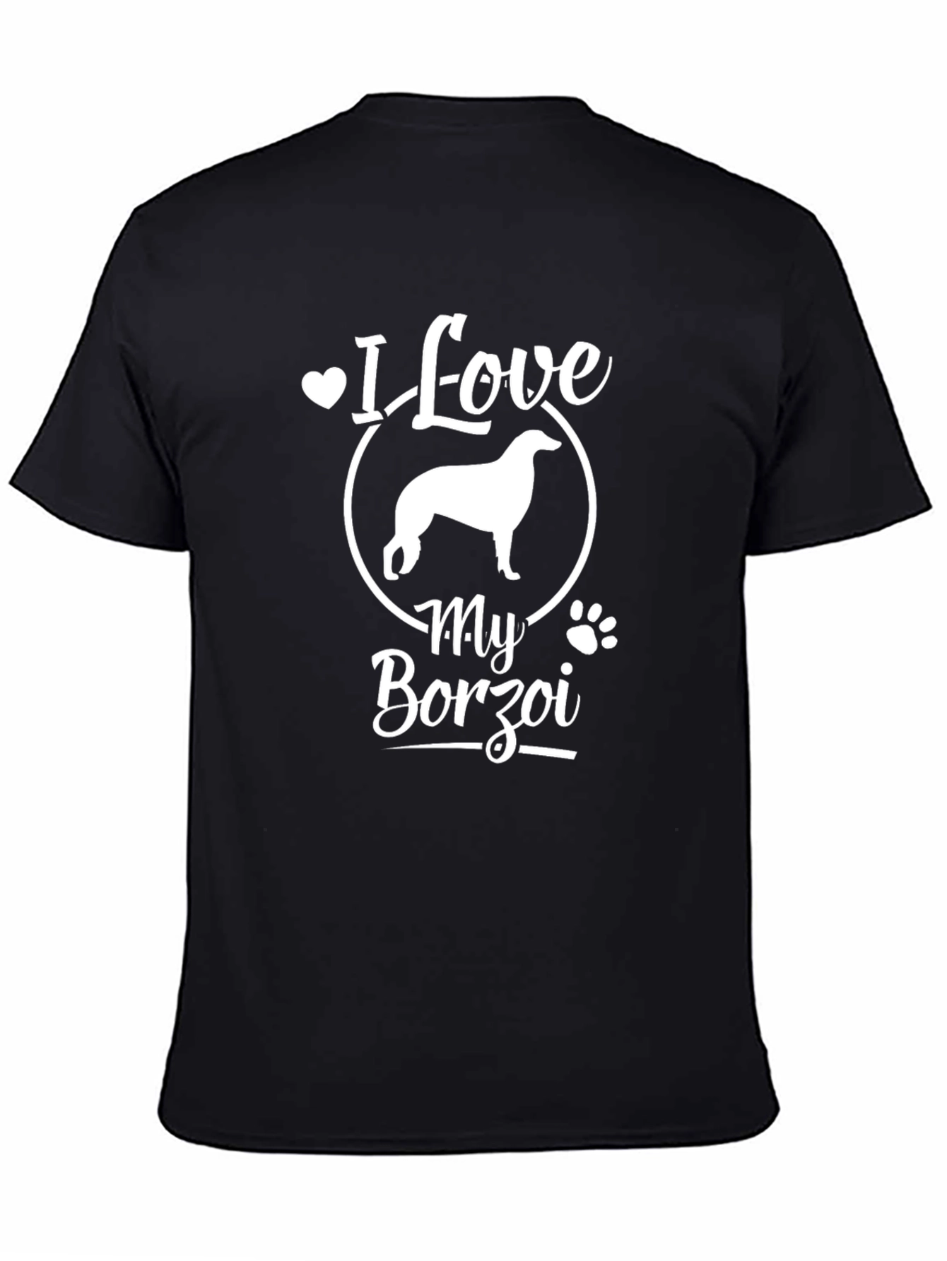 I Love My Borzoi Dog T-Shirt