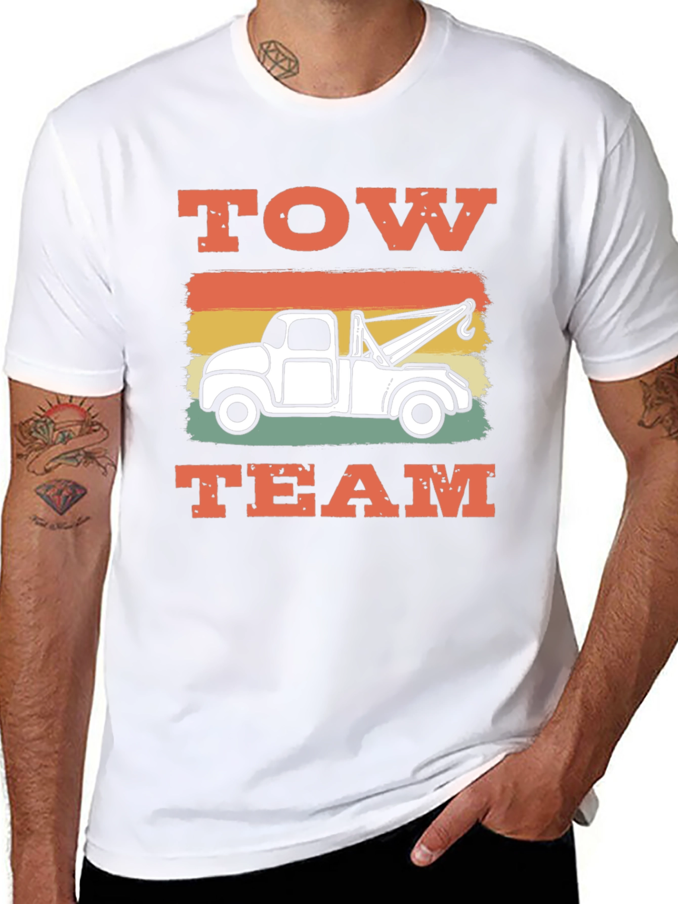 Tow Team Graphic Tee - Auto Recovery Shirt