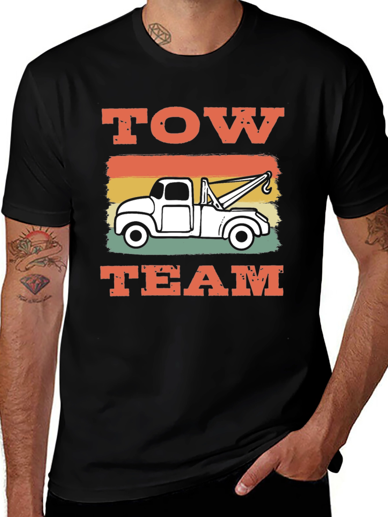 Tow Team Graphic Tee - Auto Recovery Shirt