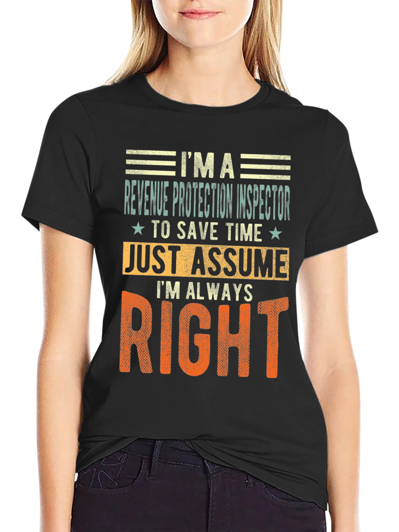 Revenue Protection Inspector T-Shirt - Always Right