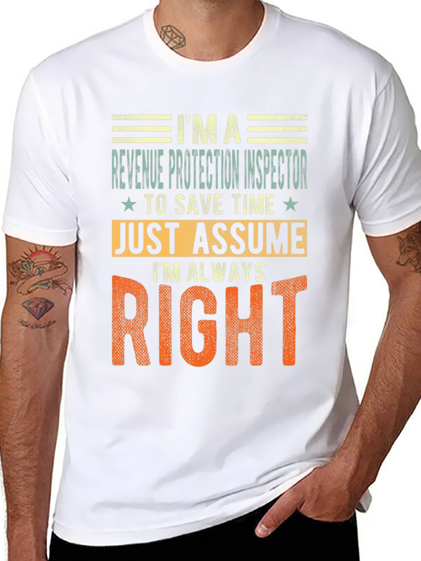 Revenue Protection Inspector T-Shirt - Always Right